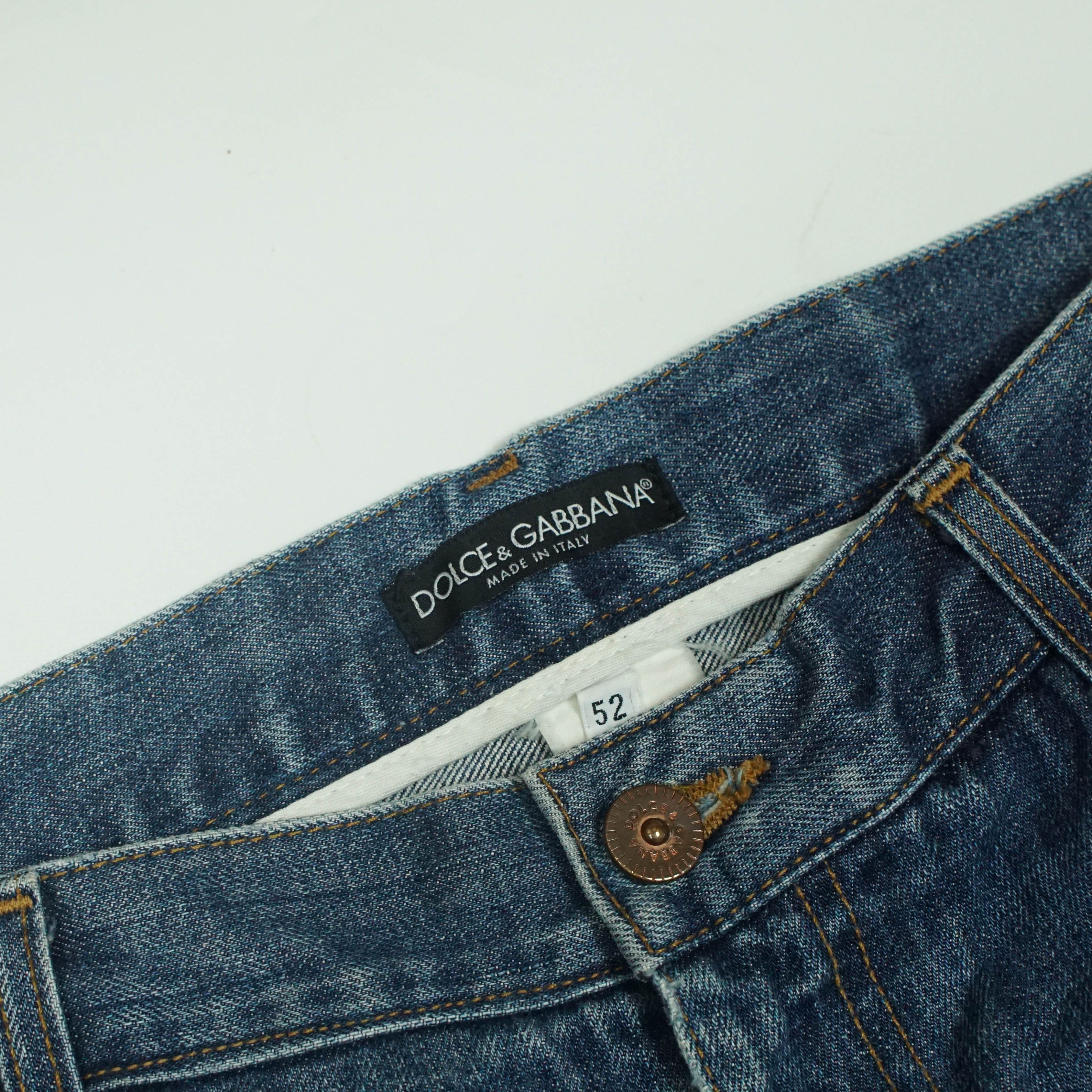 Dolce & Gabbana *NoTariff Dolce & Gabbana Denim Pants Size US 36 / EU 52 - 6 Thumbnail