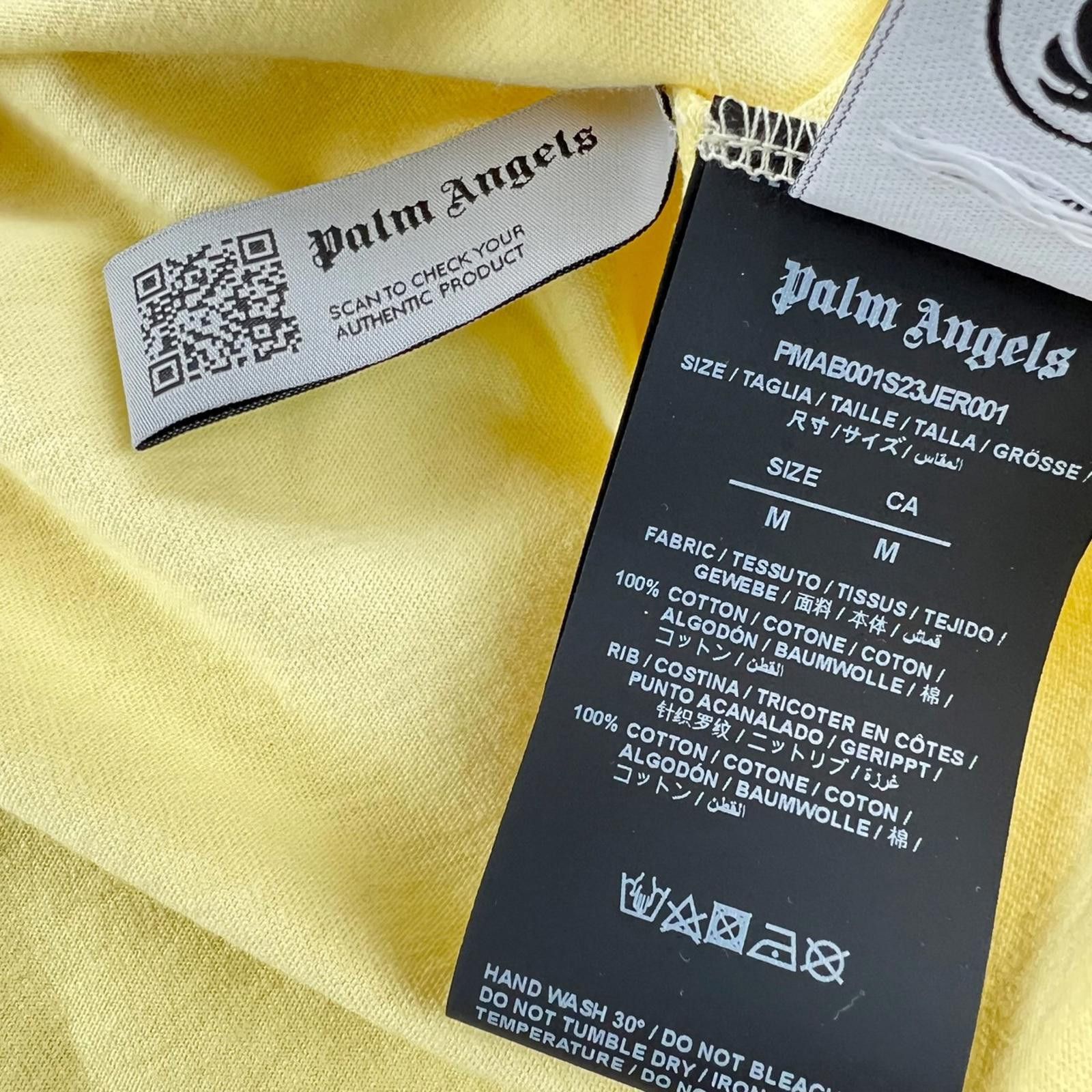 Palm Angels Palm Angels Yellow Gradient Long Sleeve T Shirt Size US M / EU 48-50 / 2 - 8 Thumbnail