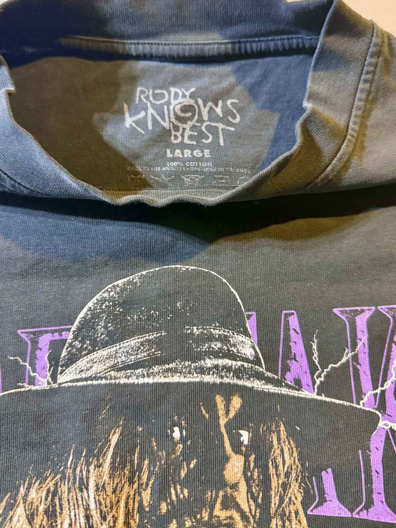 Darien Bruze [RARE] Rody Knows Best Undertaker Rest In Peace Tee - 2XL Size US XXL / EU 58 / 5 - 4 Thumbnail