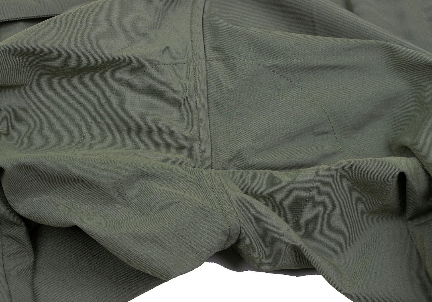 Comme des Garcons Homme Plus Nylon Drawstring Joggers Pants in Khaki Size S Size US 36 / EU 52 - 15 Thumbnail