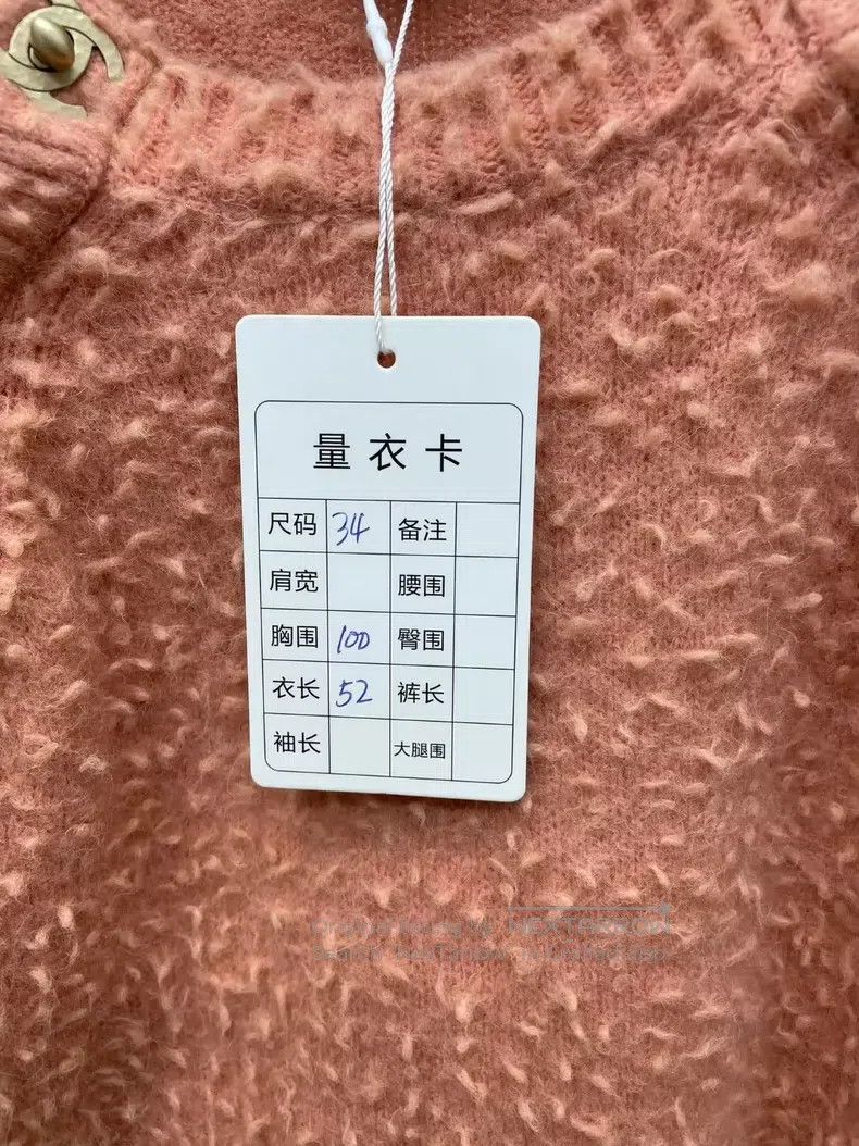 Chanel Chanel Orange-pink schoolbag button sweater Size XXS / US 00 / IT 34 - 5 Thumbnail