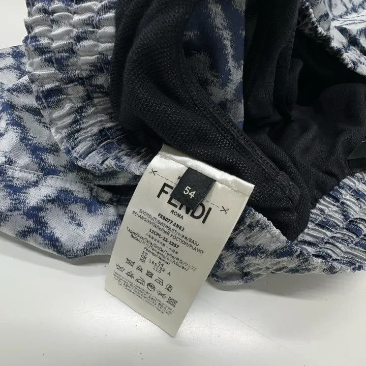 Fendi Fendi SS23 Logo Pattern Drawstring Shorts for Men -2508 Size US 44 / EU 60 - 5 Thumbnail