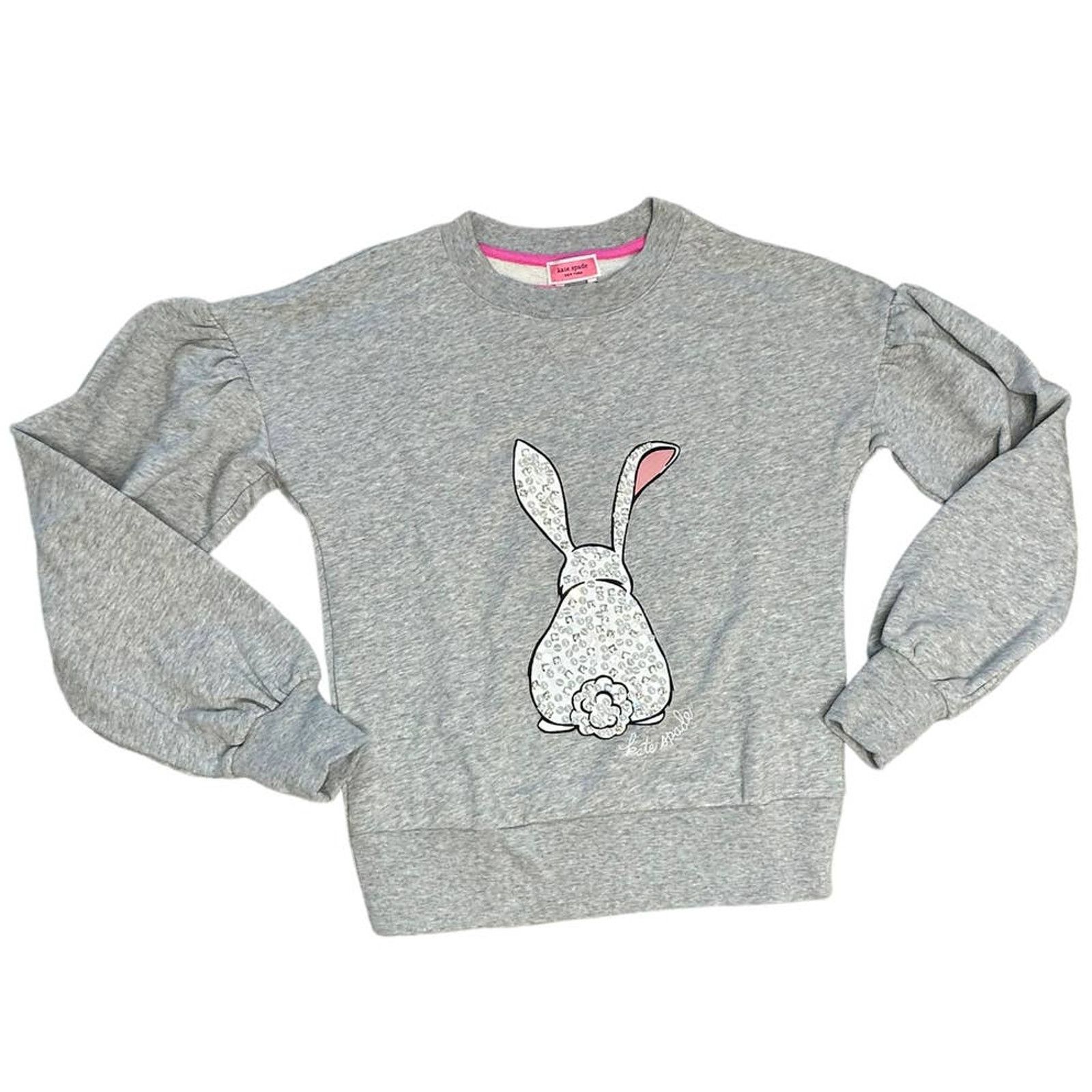 Kate Spade Kate Spade Embellished Bunny Casual Sweatshirt Medium Size M / US 6-8 / IT 42-44 - 1 Thumbnail