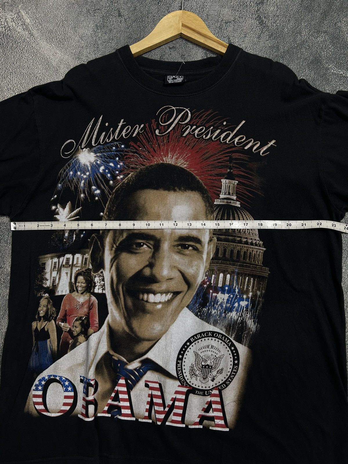 Vintage vintage style Y2K 2008 Obama president USA longsleeve te Size US XL / EU 56 / 4 - 5 Thumbnail