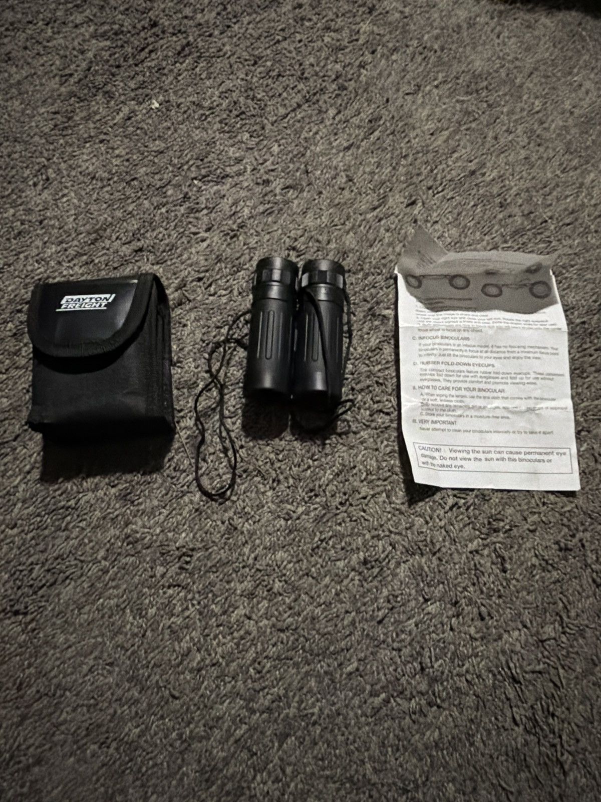 Hypebeast Dayton Freight Binoculars With Carry-On Pouch Size ONE SIZE - 1 Thumbnail