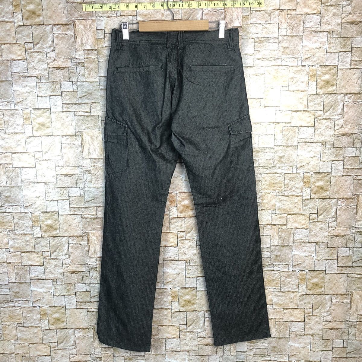Japanese Brand Avail Dark Blue Cargo Multipocket Pants #A324 Size US 30 / EU 46 - 16 Thumbnail