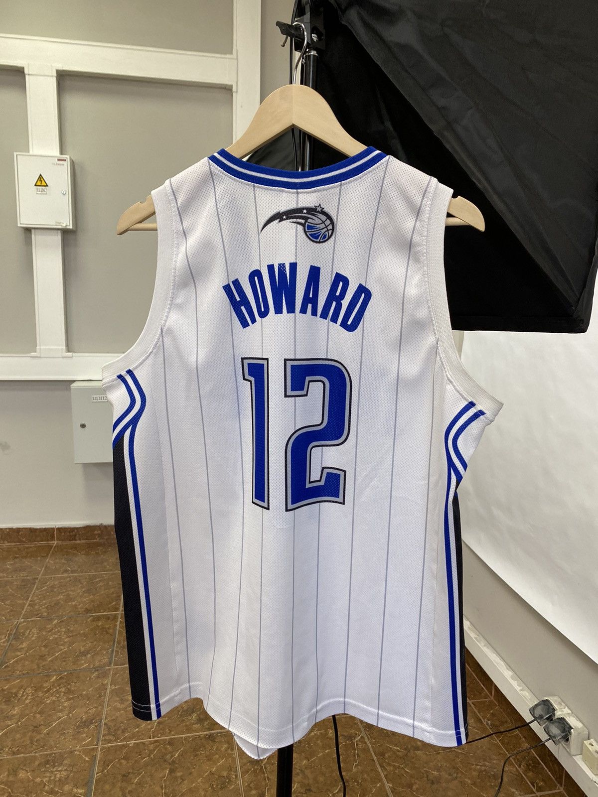 Champion 🇺🇸 Vintage Champion Orlando Magic Howard 12 jersey shirt NBA Size US M / EU 48-50 / 2 - 2 Thumbnail