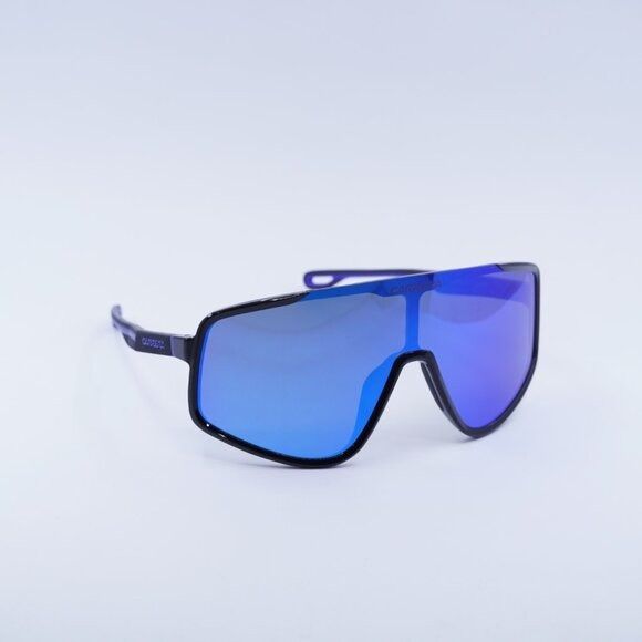 Carrera Carrera CARRERA 4017/S 0D51 Z0 Sunglasses Black Shield Frame Size ONE SIZE - 4 Thumbnail