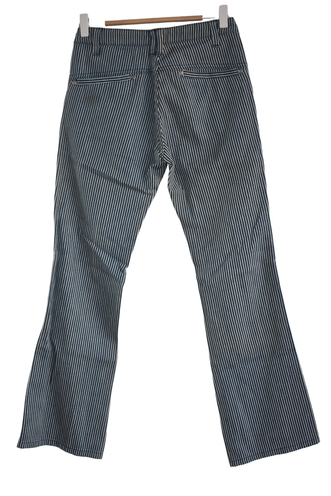 Hysteric Glamour × Japanese Brand Flare Vintage Apeche Hickory Stripe Pants W28 Size US 28 / EU 44 - 4 Thumbnail