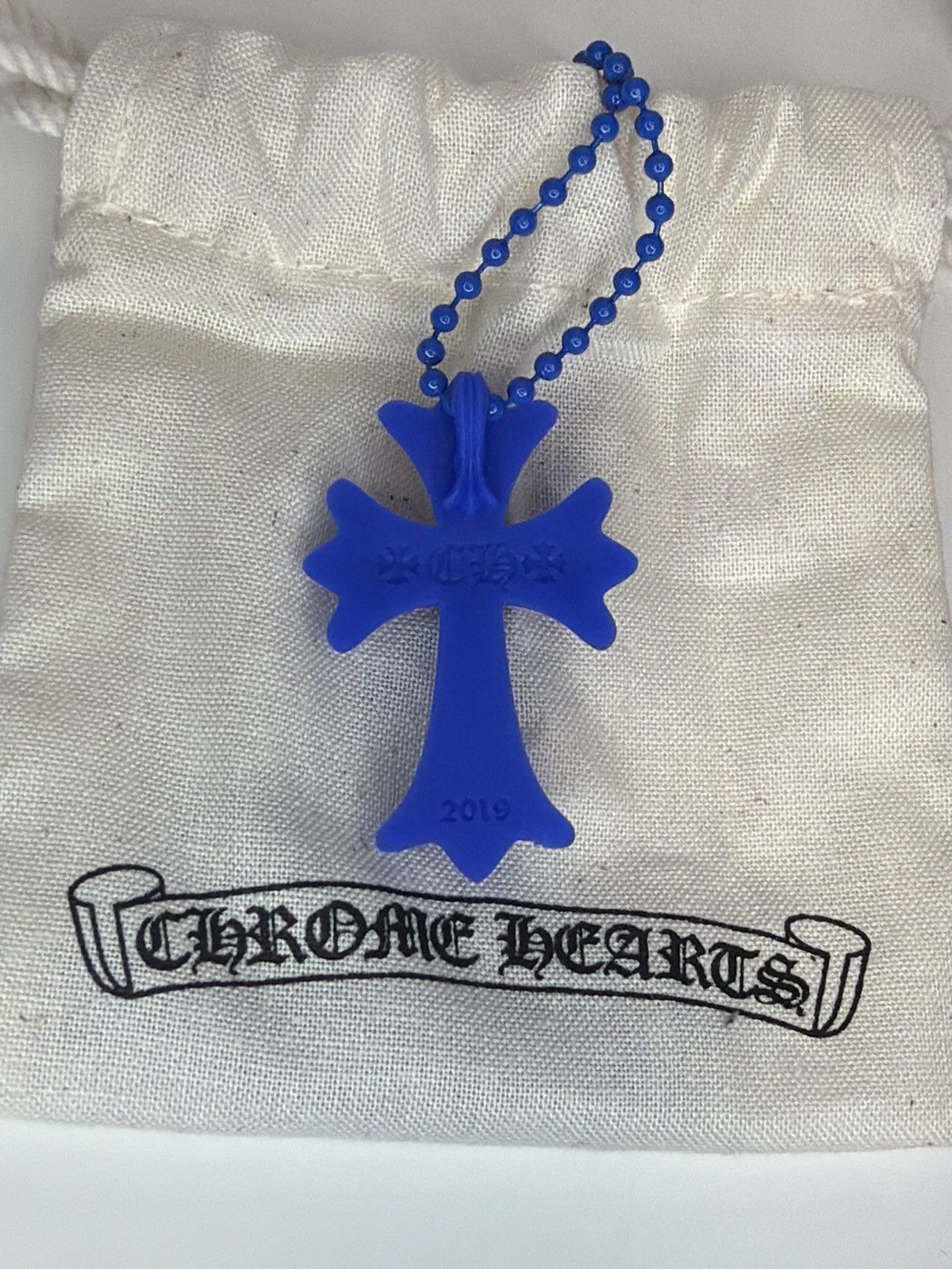 Chrome Hearts Chrome Hearts Blue Silicone Cross Size ONE SIZE - 2 Thumbnail