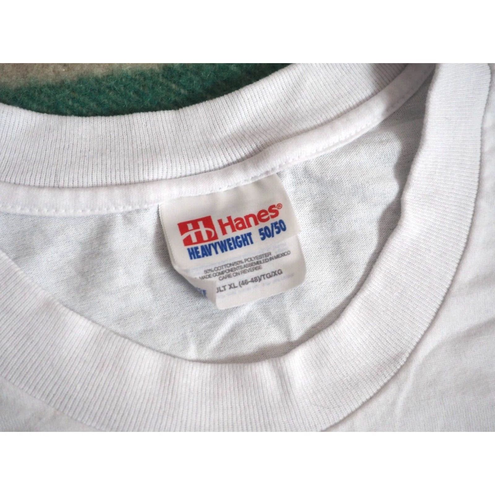 Hanes VTG Hanes 2000s Mopar Hot Rod Muscle Car Seattle White Tee T-Shirt XL Mens Cotton Graphic Tee Hanes White Short Sleeve Vintage 2000s Decade 2000s Size US XL / EU 56 / 4 - 4 Thumbnail