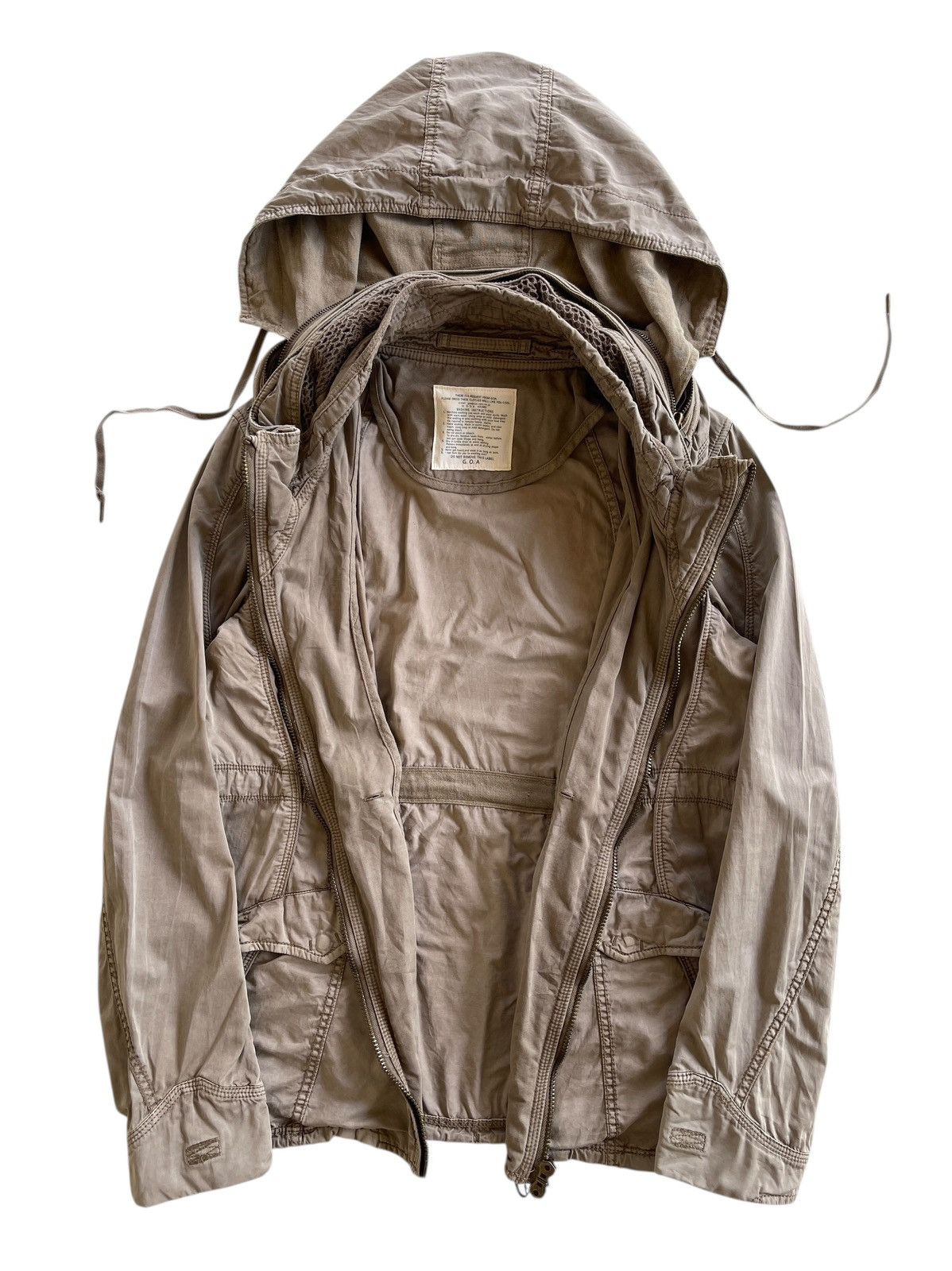 GOA 2000s GOA Cyber Bono Hooded Jacket Size US S / EU 44-46 / 1 - 5 Thumbnail