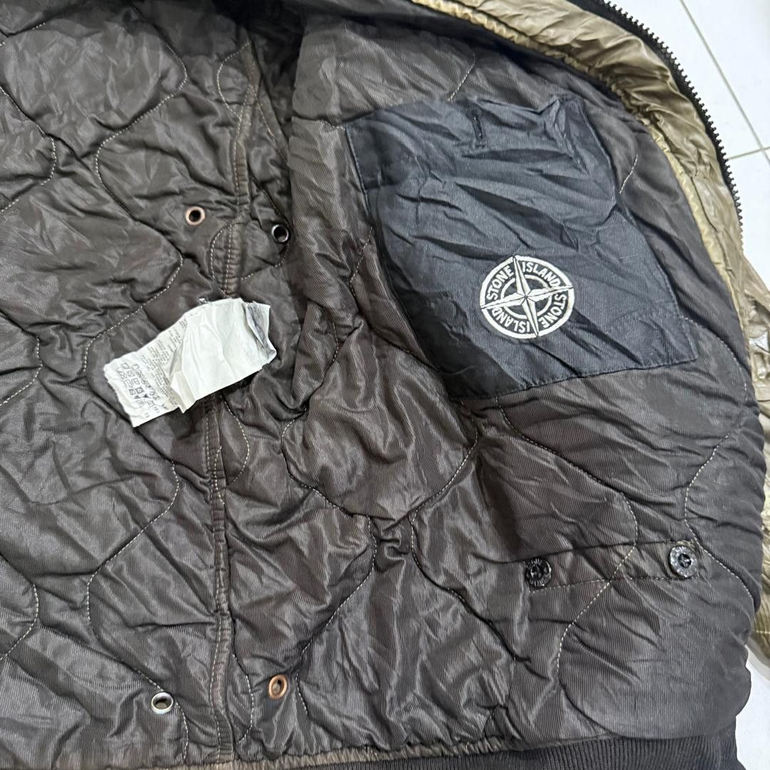 Stone Island 🔥 RARE ! STONE ISLAND MUSSOLA GOMMATA JACKET DISTRESSED Size US XL / EU 56 / 4 - 13 Thumbnail