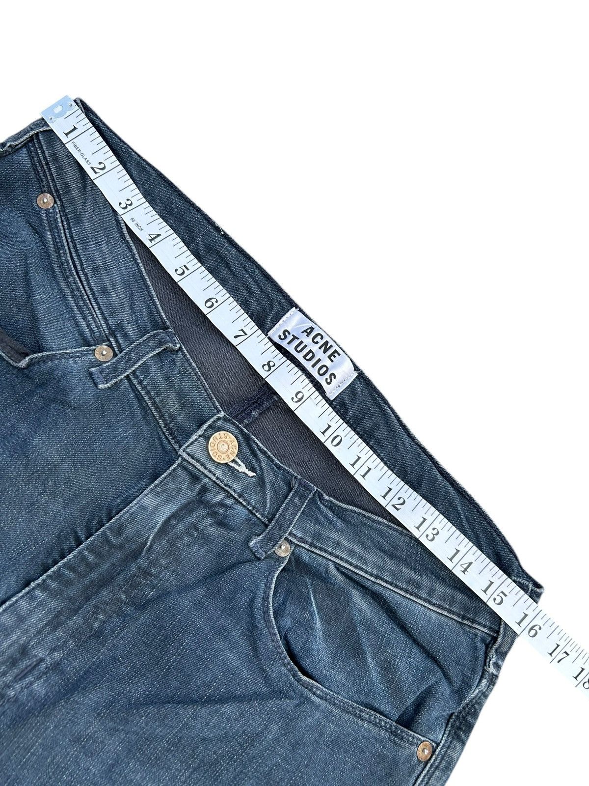 Acne Studios ACNE STUDIOS Stretchable Slim denim Jeans Size US 32 / EU 48 - 9 Thumbnail