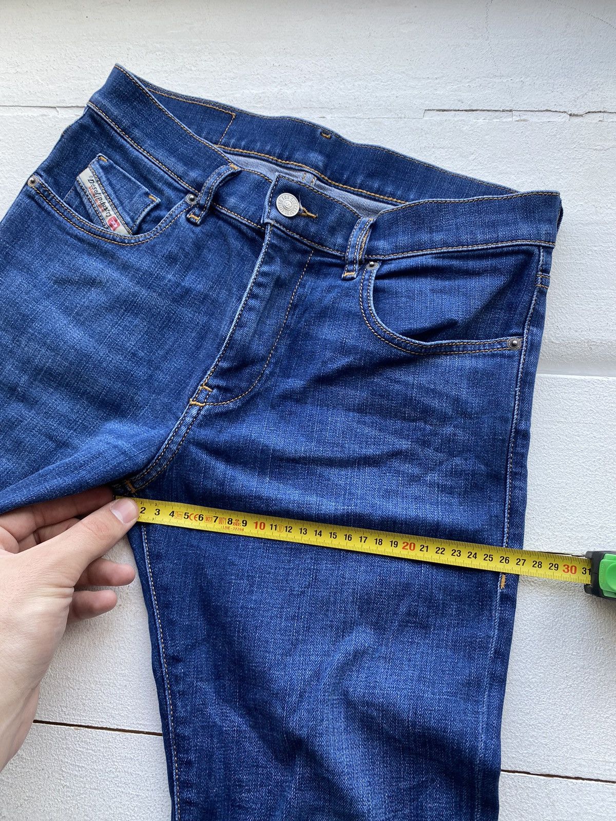 20471120 × Diesel Diesel Opium Skinny Punk Gothic Designer Denim Jeans Rare Size US 29 - 5 Thumbnail