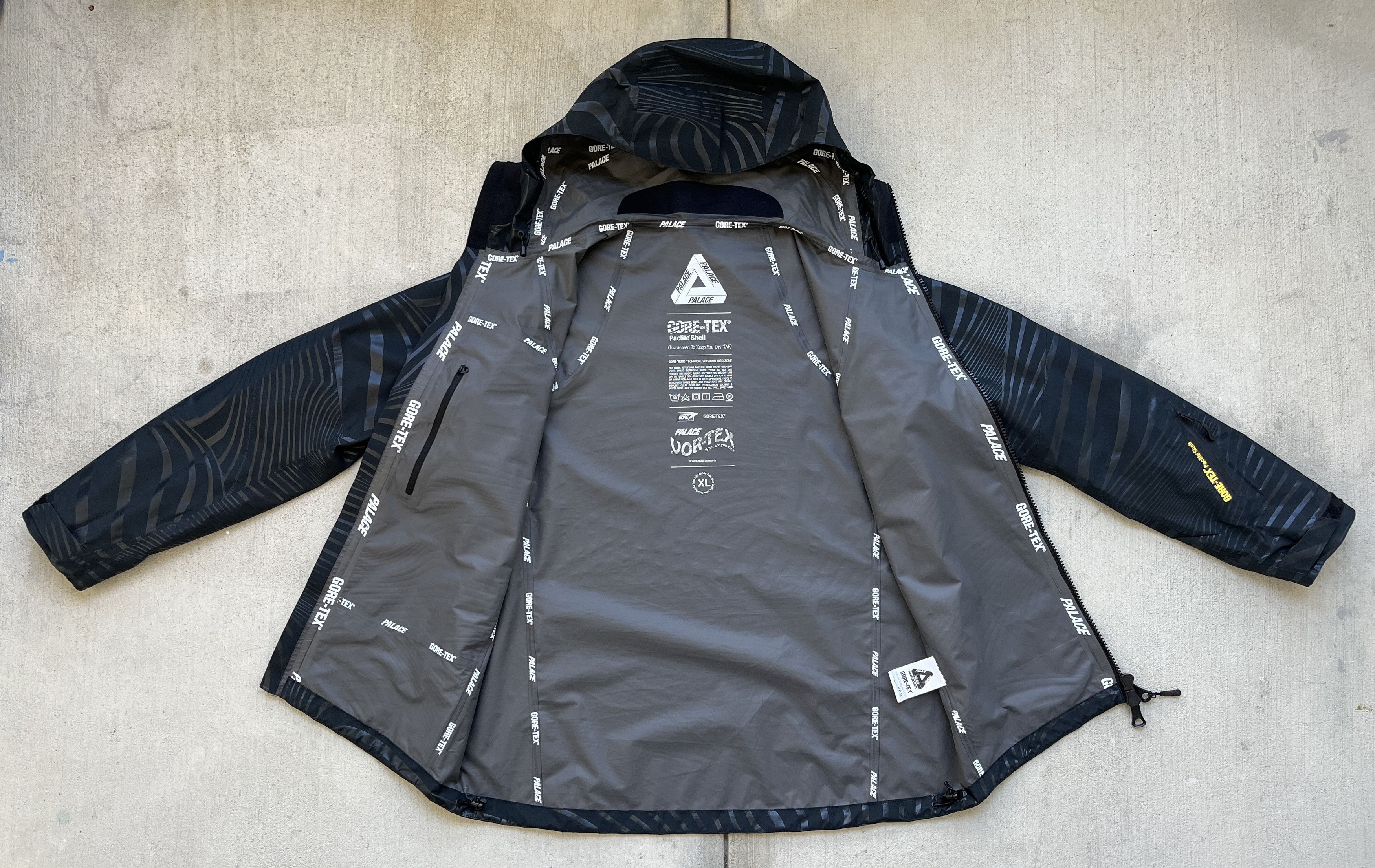 Goretex Palace Gore-Tex Vortex PacLite Jacket Black Size XL Size US XL / EU 56 / 4 - 3 Thumbnail