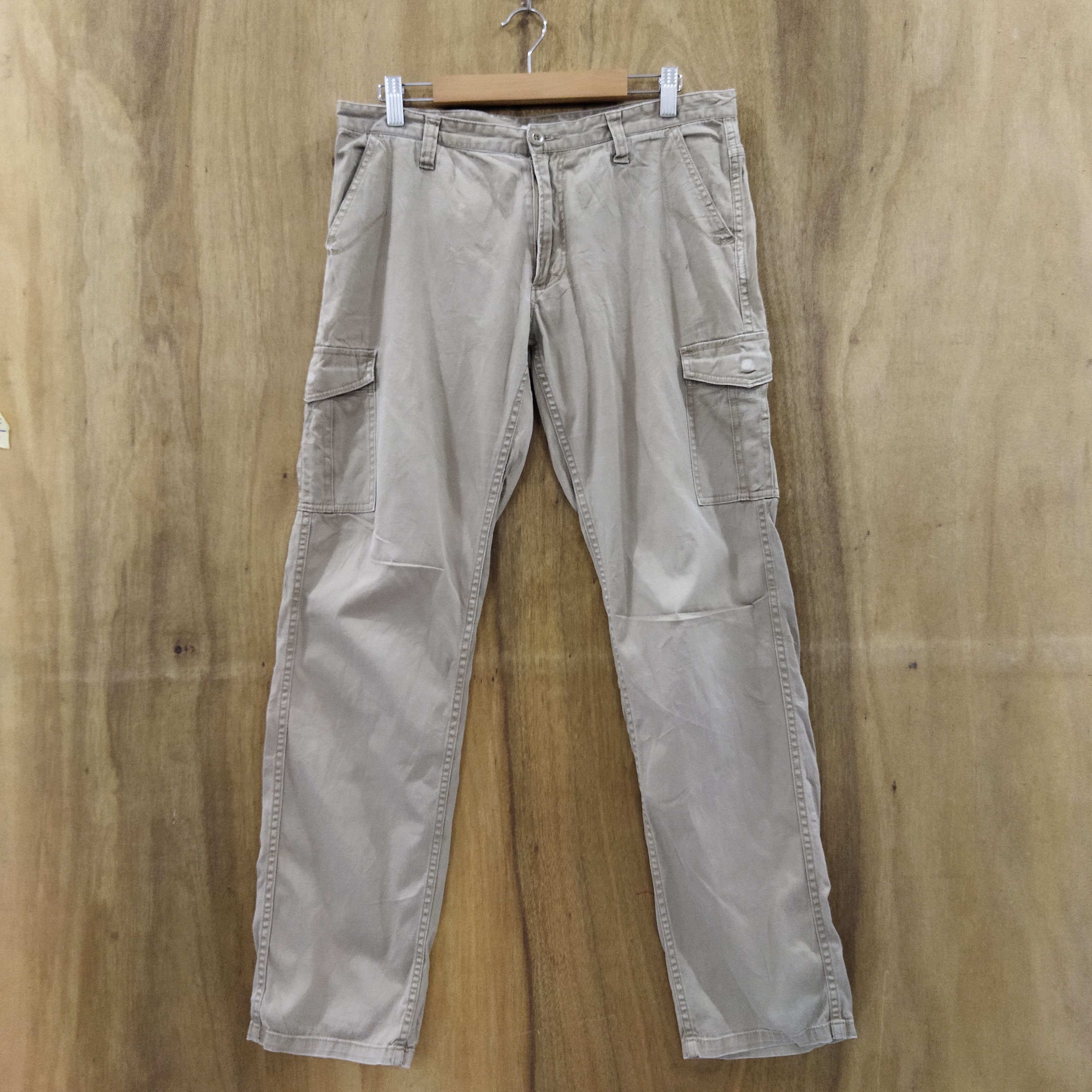 Japanese Brand SHUCA GLOBAL WORK BROWN CARGO PANTS Size US 32 / EU 48 - 1 Thumbnail