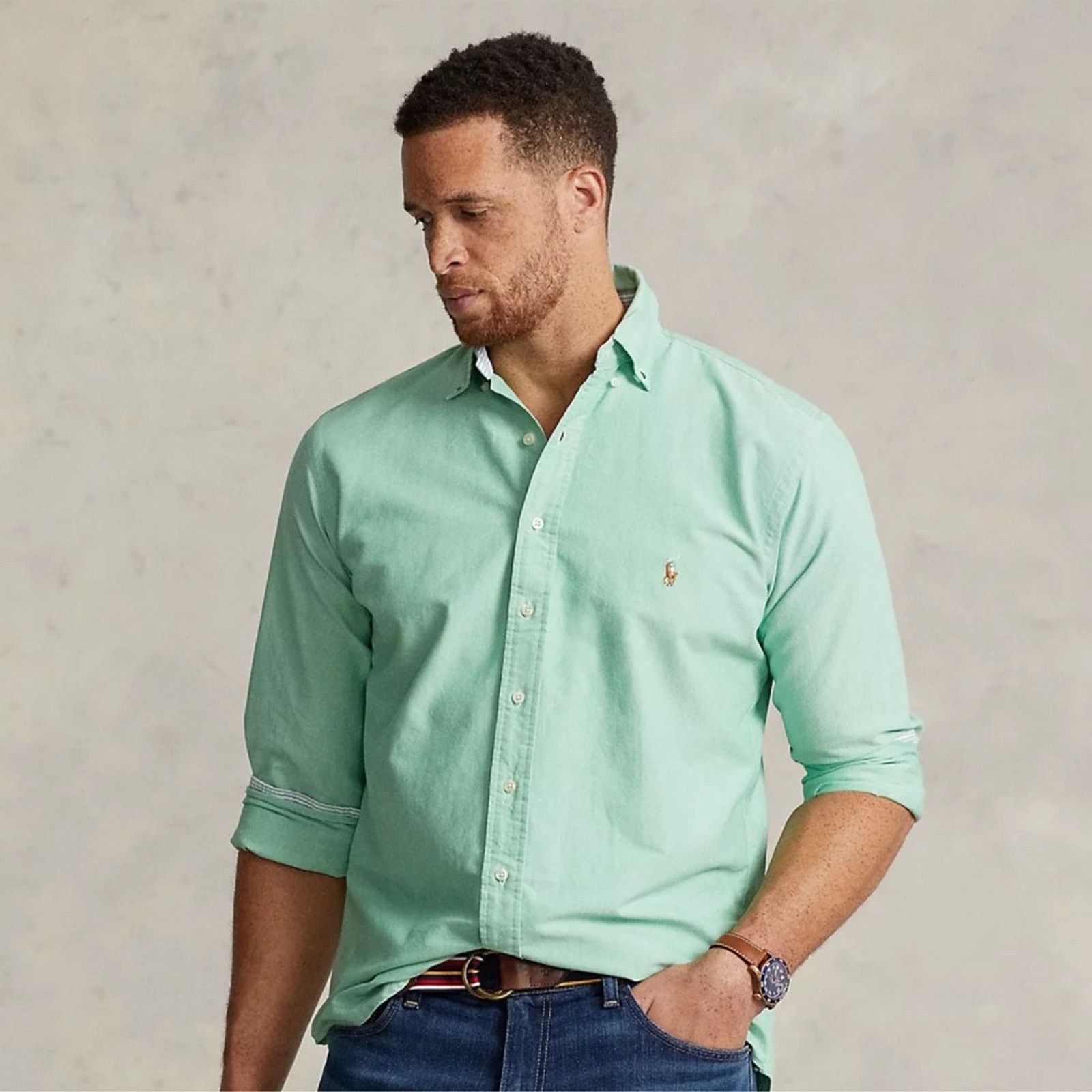 Ralph Lauren Ralph Lauren Button Front Oxford Size US XXL / EU 58 / 5 - 1 Thumbnail