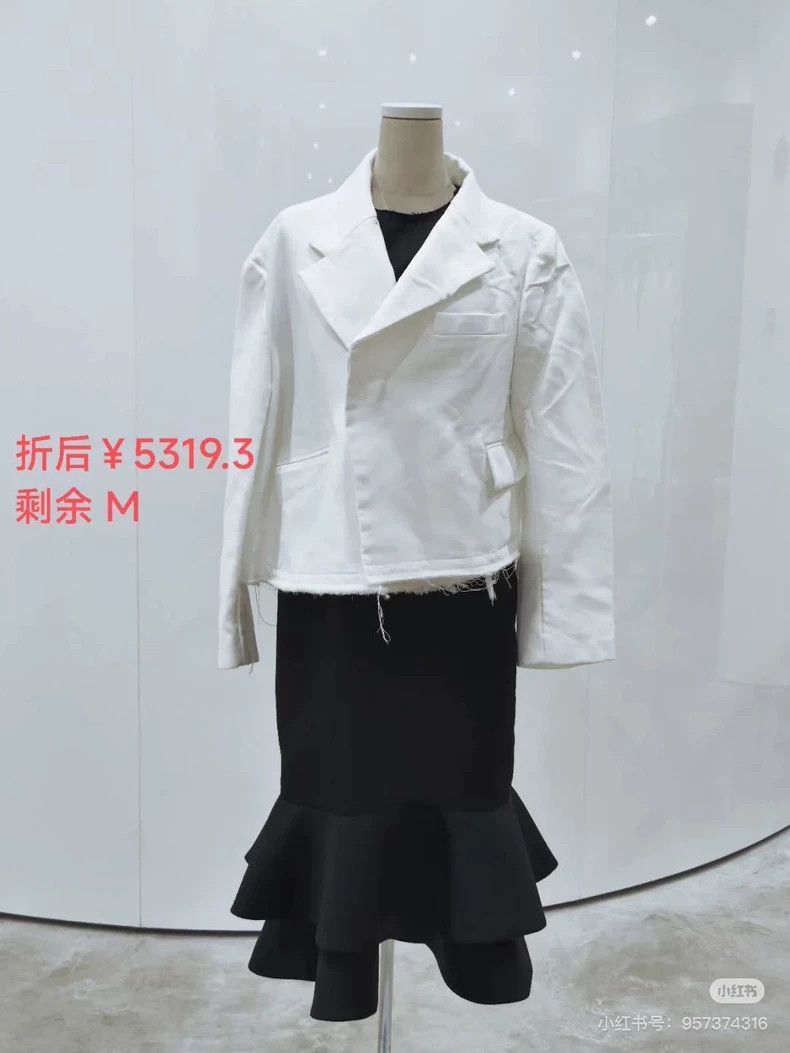 Other Comme Des Garcons Mainline raw-edge irregular polyester ja Size S / US 4 / IT 40 - 7 Thumbnail