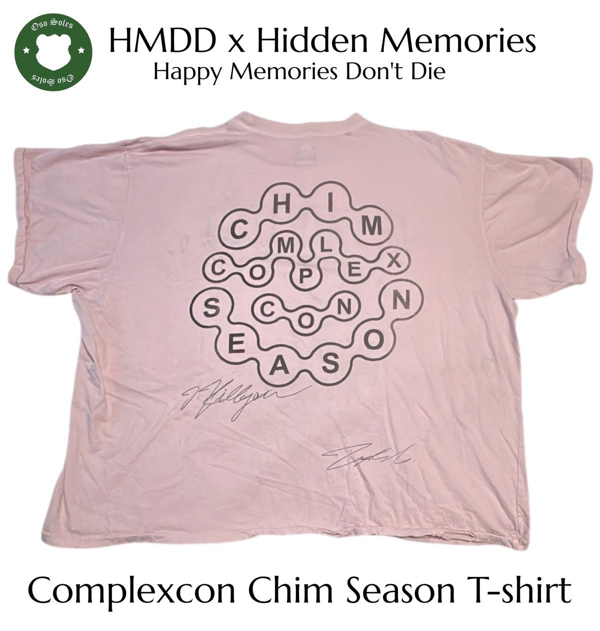 HMDD HMDD Chim Season Complexcon T-shirt XXL Size US XXL / EU 58 / 5 - 5 Thumbnail