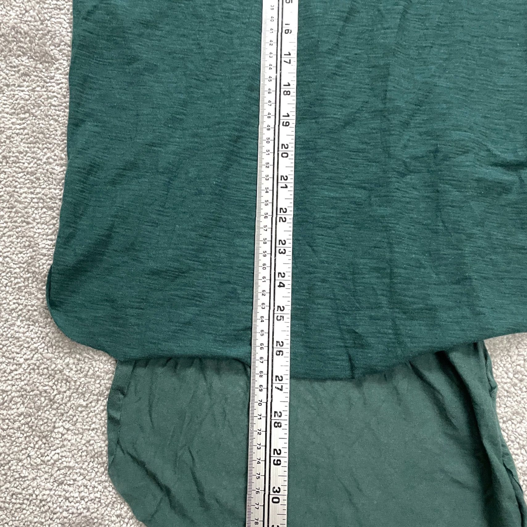 Vintage Michelle by Commune T-Shirt Womens XS Green Tunic Relaxed Fit New NWT Size XS / US 0-2 / IT 36-38 - 6 Thumbnail