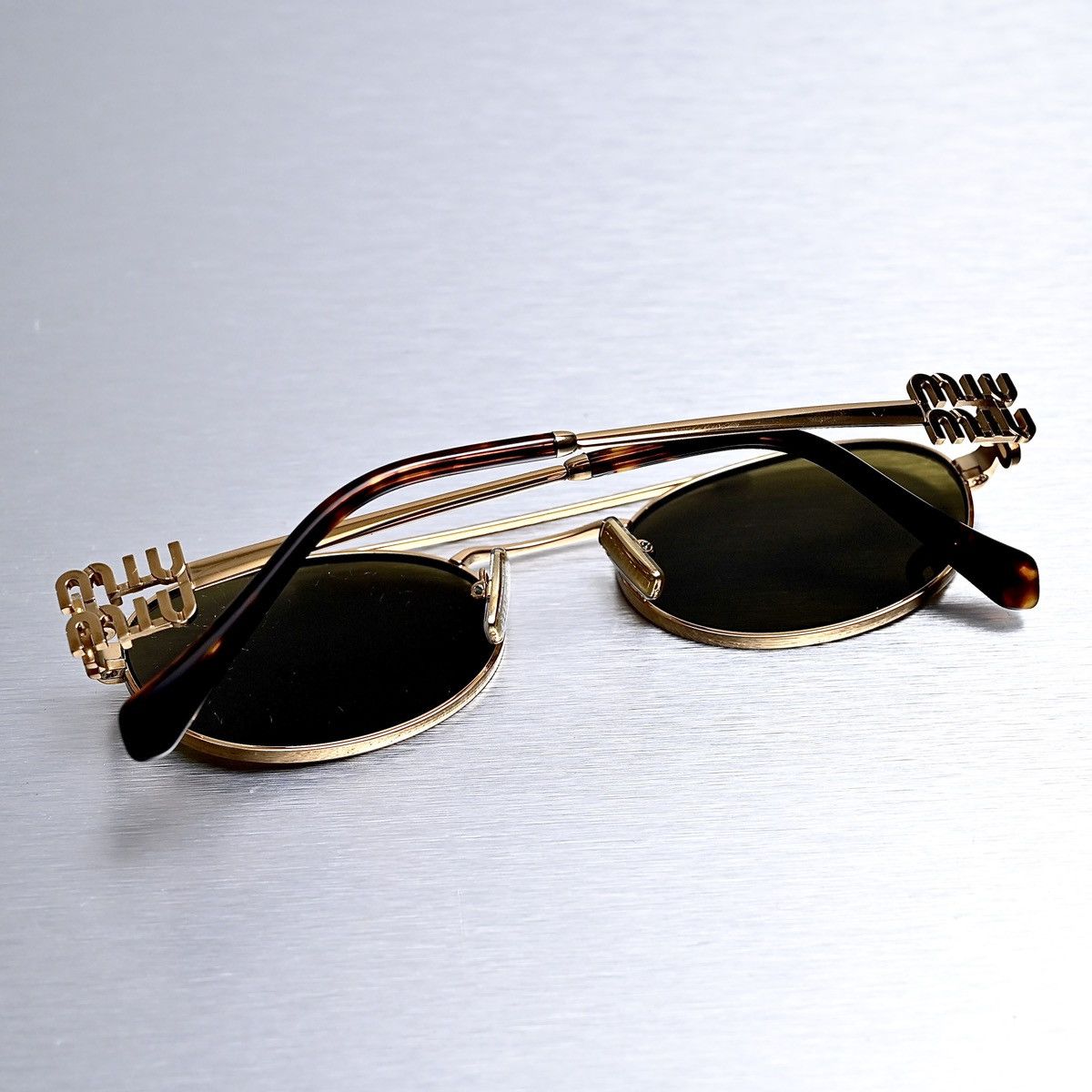 Miu Miu MIU MIU 0MU 54ZS SUNGLASSES Size ONE SIZE - 8 Thumbnail