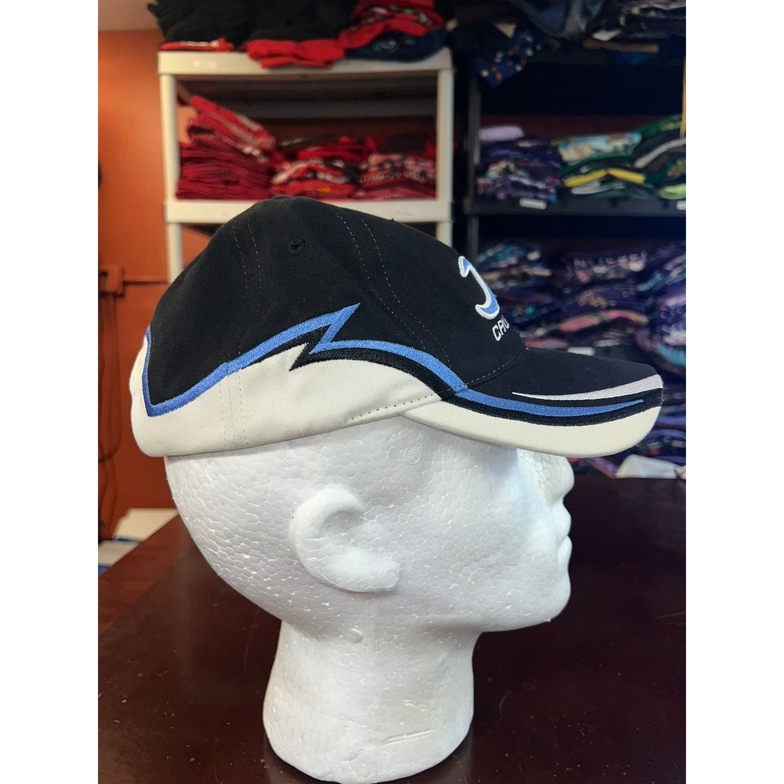 Vintage Vintage Cruel Girl Hat Blue Black X Strapback Cap Headwear Size ONE SIZE - 5 Thumbnail