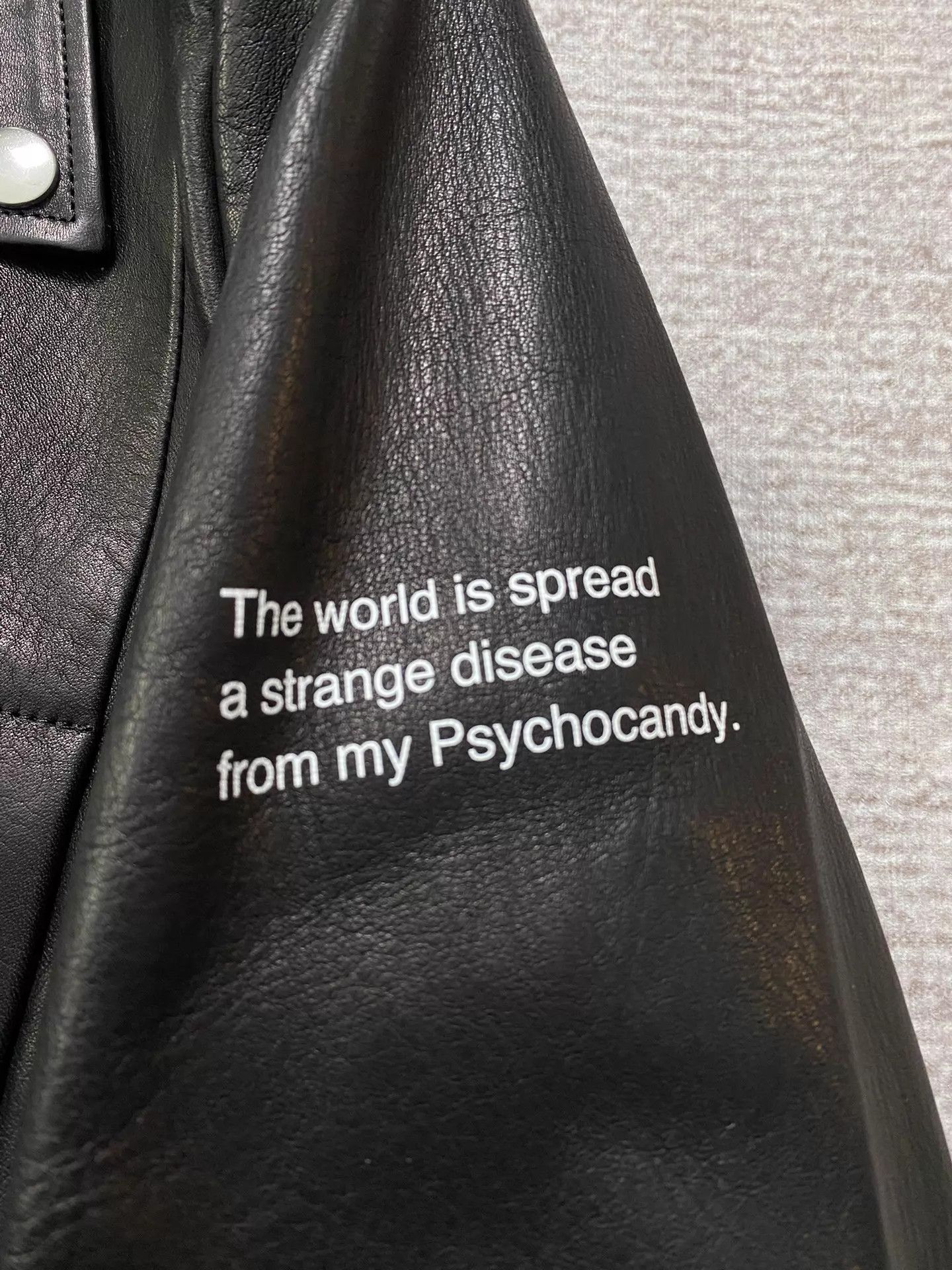 Undercover Undercover 14ss PsychoCandy Slogan Lyric Moto Jacket Size US M / EU 48-50 / 2 - 6 Thumbnail