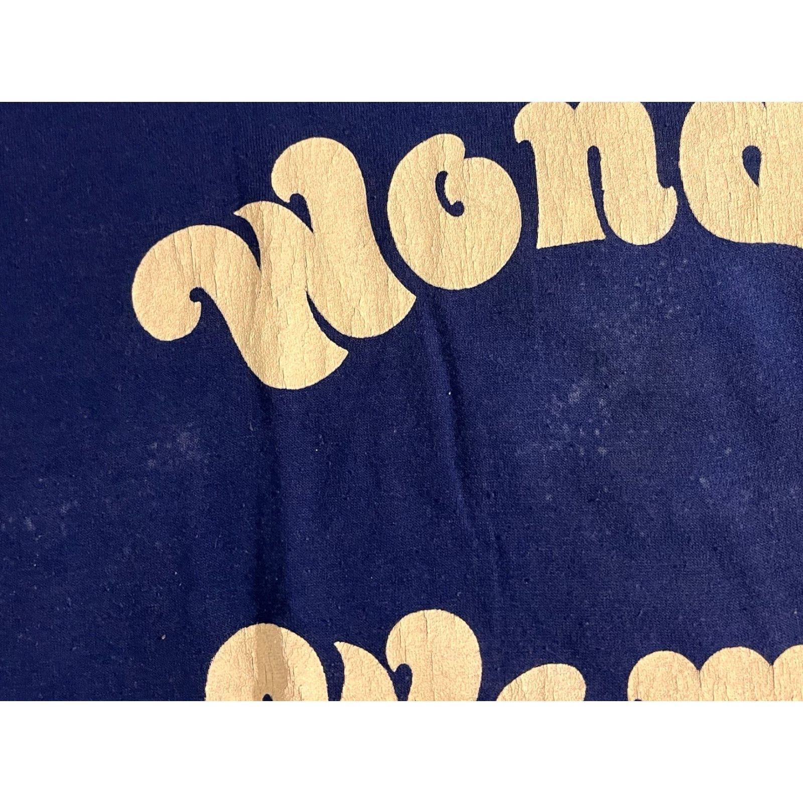 Russell Athletic VINTAGE Wonder Women Softball Jersey Shirt L Blue Russell Athletic 80s Womens T-Shirt Short Sleeve Cotton Polyester Size L / US 10 / IT 46 - 4 Thumbnail