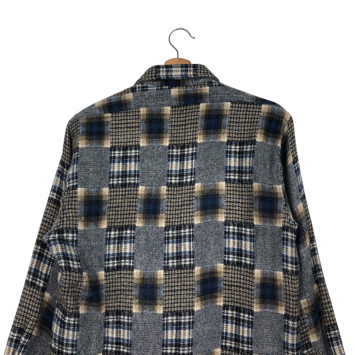 Japanese Brand 📌Vintage Shirt Jacket Tartan Design Neyries Wear Checked Size US L / EU 52-54 / 3 - 10 Thumbnail