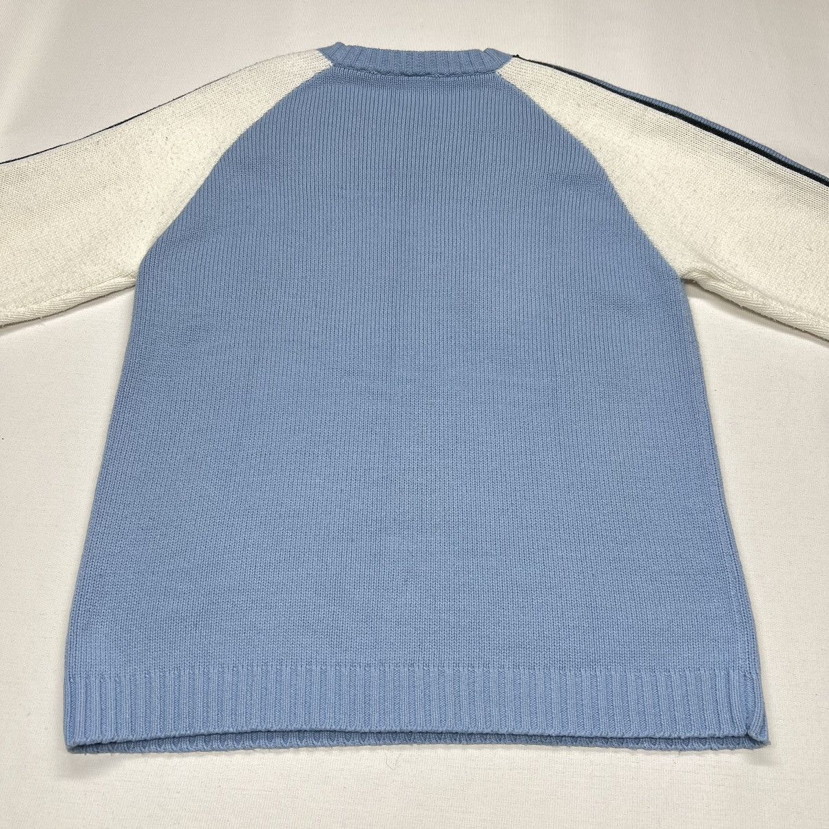 Southpole × Vintage VTG Southpole Sweater Blue White Crewneck Knit Patch Y2K Size US M / EU 48-50 / 2 - 11 Thumbnail