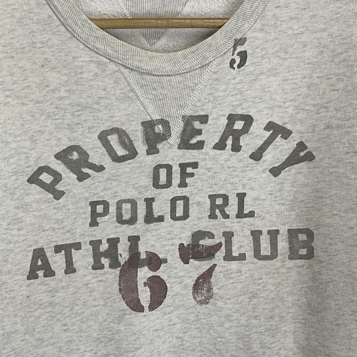 Polo Ralph Lauren × Ralph Lauren Polo Ralph Lauren Property of Polo RL Crewneck Sweatshirt Size US S / EU 44-46 / 1 - 5 Thumbnail