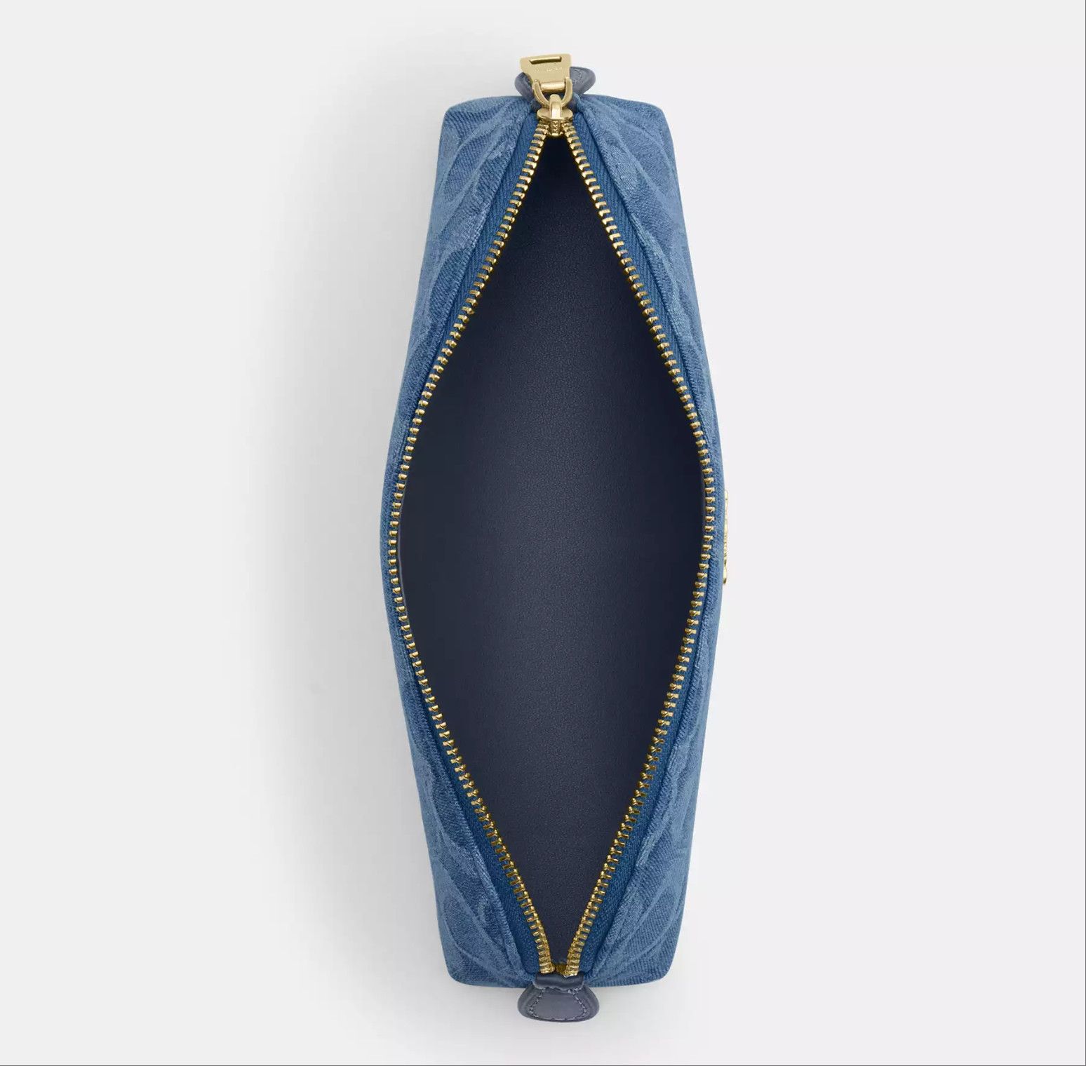 Coach Pencil Case In Signature Denim CDC10 Size ONE SIZE - 7 Thumbnail