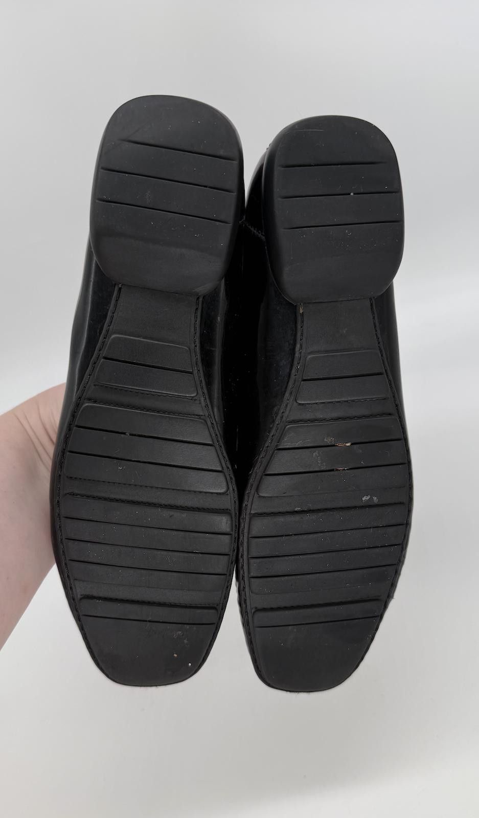 Salvatore Ferragamo Iconic Salvatore Ferragamo Black Patent Loafers Rare Find Size US 10 / IT 40 - 7 Thumbnail