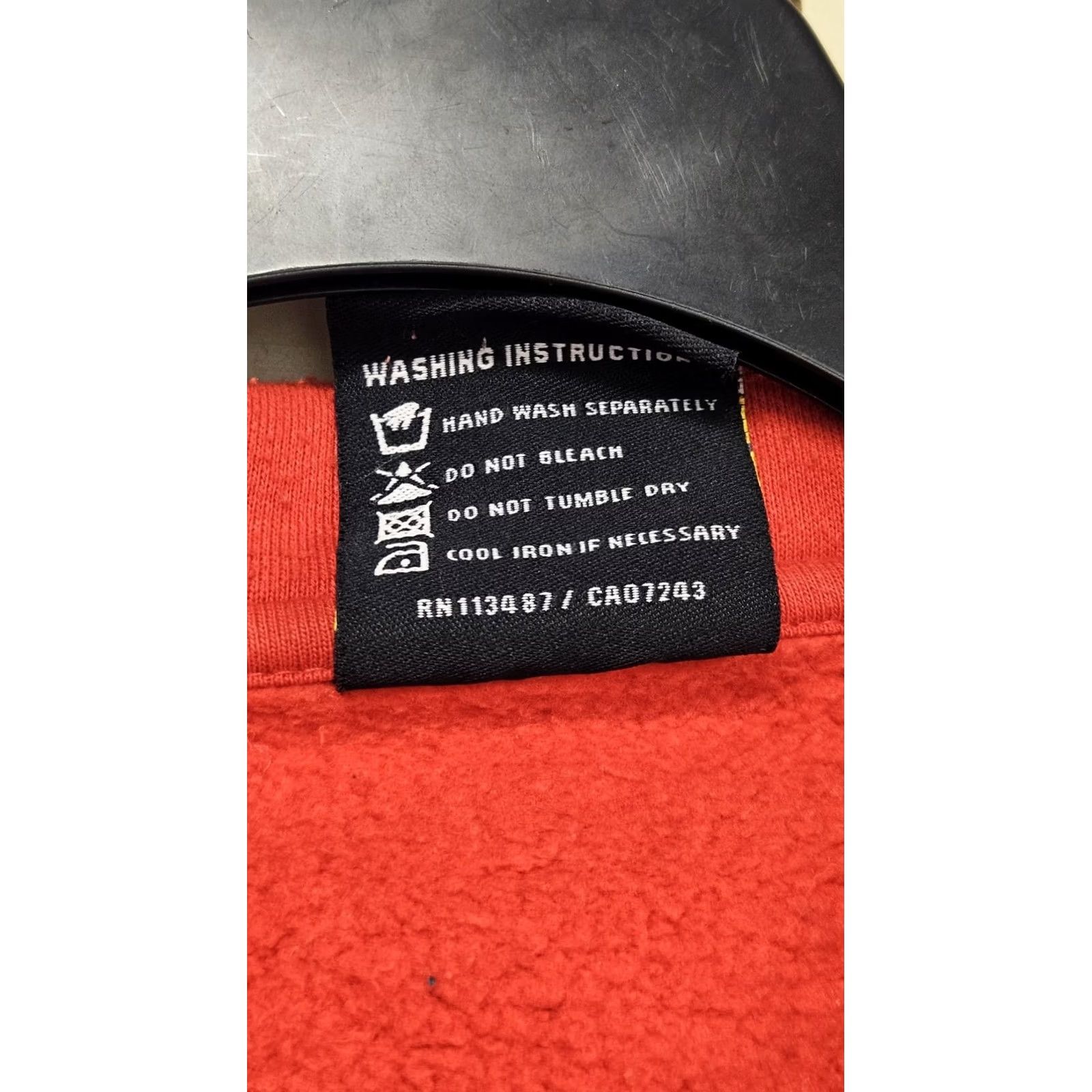 Avirex VINTAGE Avirex Hoodies Men 2XL Black Full Zip Hoodie Studded Embroidered Logo Graphic Print 90s Biker Grunge Hip Hop Y2K Cross Crown Theme Size US XXL / EU 58 / 5 - 5 Thumbnail