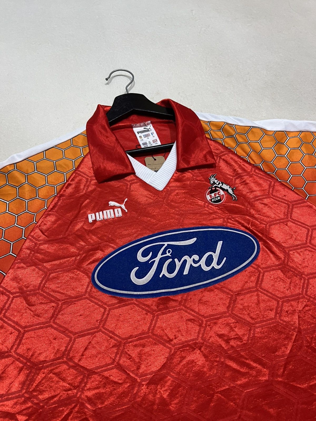 Puma Fc Koln 1997 Puma Away Jersey Size US M / EU 48-50 / 2 - 2 Thumbnail