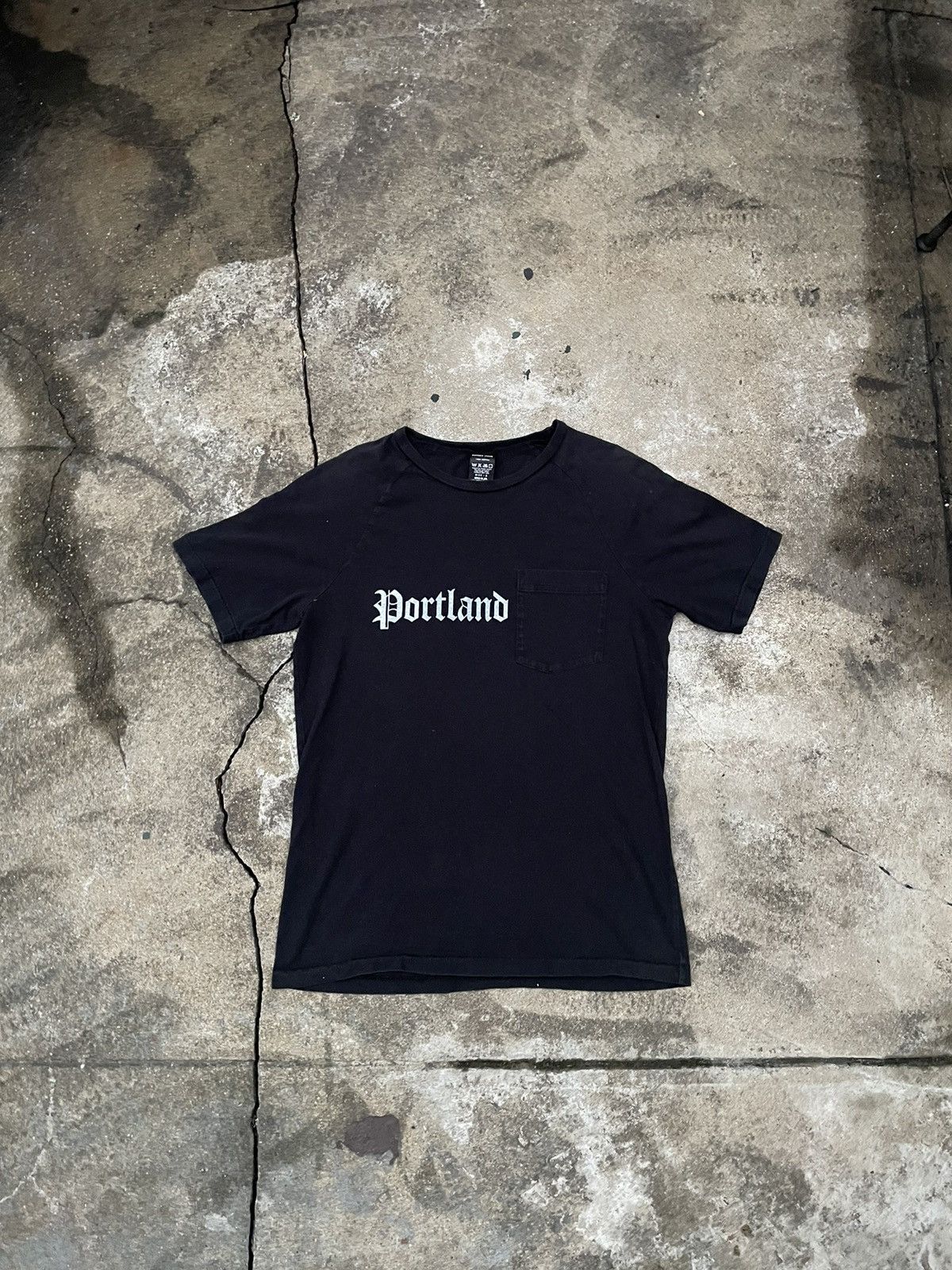 image of Number N Ine x Takahiromiyashita The Soloist Portland Pocket Tee in Black, Men's (Size Medium)