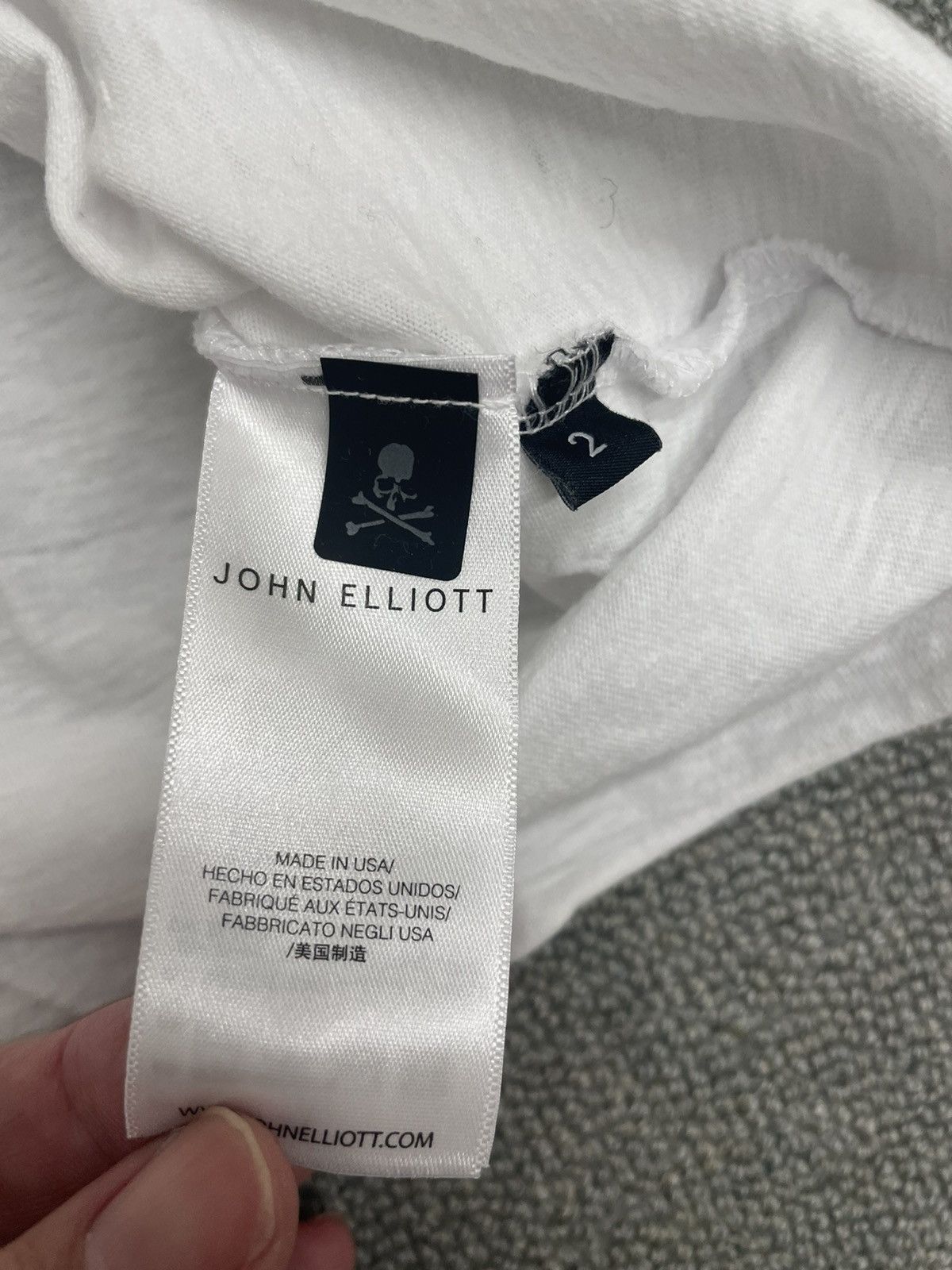 John Elliott John Elliott x Mastermind Japan Distressed Pocket Tee Size US M / EU 48-50 / 2 - 5 Thumbnail