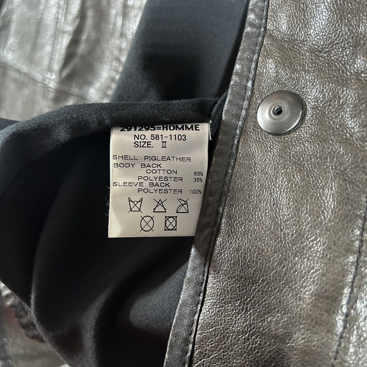 291295=Homme 🔻291295 = Homme Leather Shacket🔻 Size US M / EU 48-50 / 2 - 7 Thumbnail