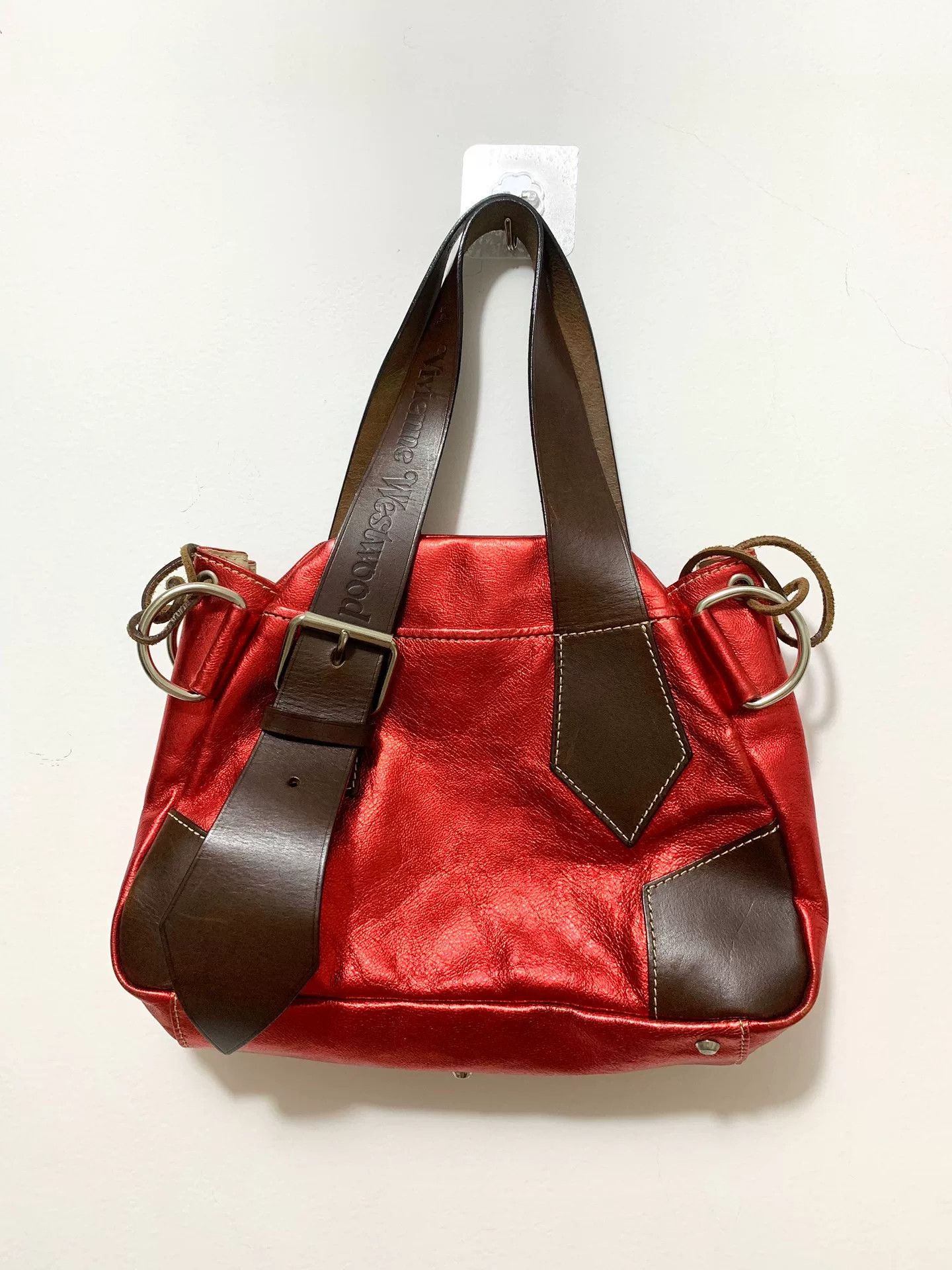 Vivienne Westwood Vivienne Westwood Vintage Red Belt Buckle Handbag Size ONE SIZE - 1 Thumbnail