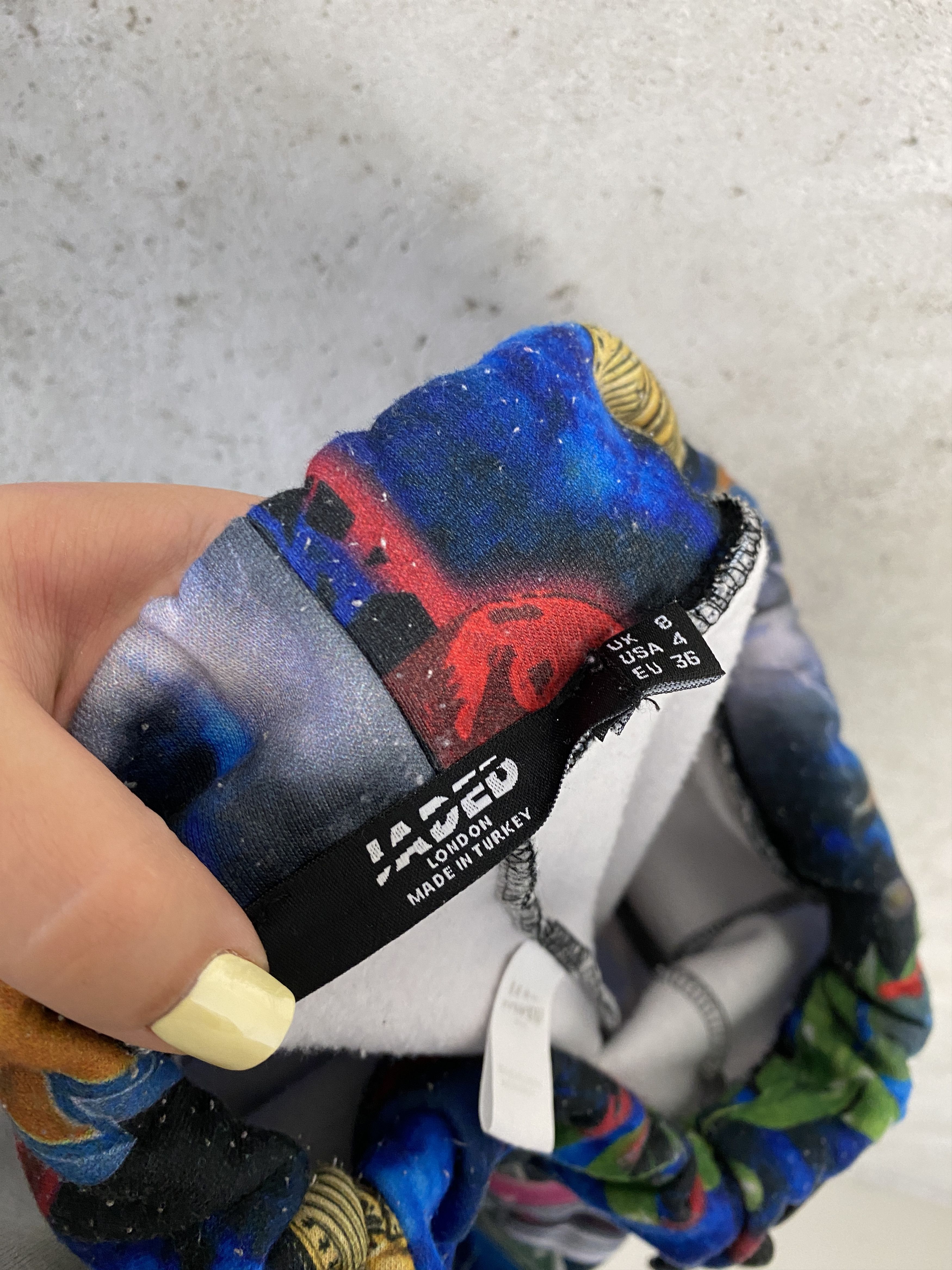 Jaded London Jaded London money printed multi color sweatpants joggers Size 27" / US 4 / IT 40 - 4 Thumbnail