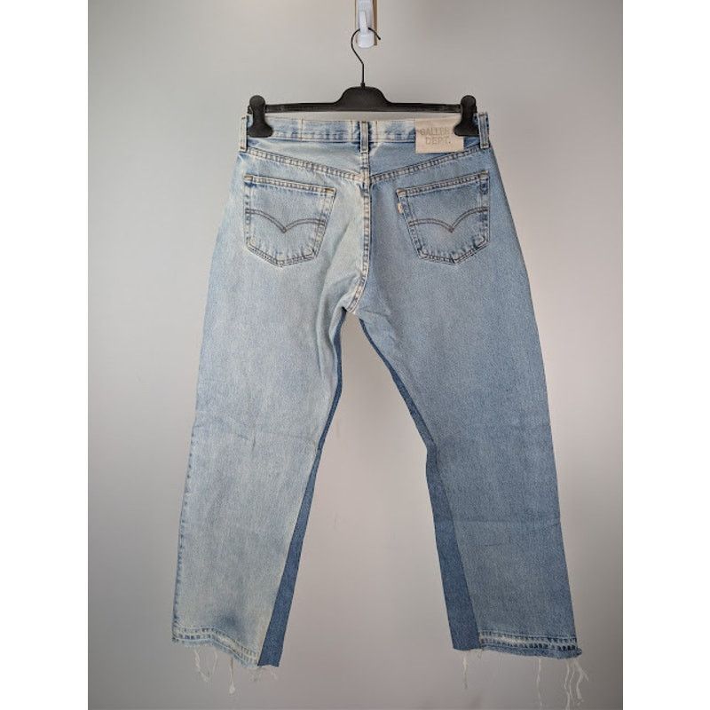 Gallery Dept. o1rshd1 Ken Panelled Denim Jeans in Indigo Blue Size US 32 / EU 48 - 16 Thumbnail