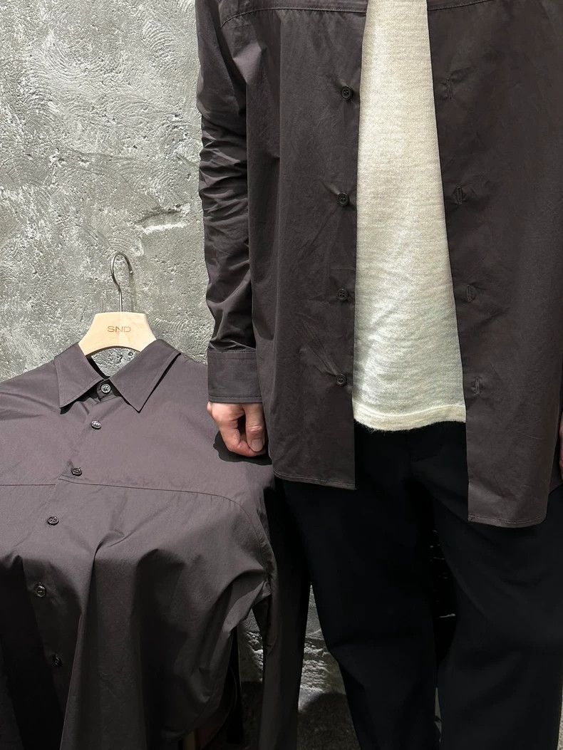 Dries Van Noten dries van noten Coffee shirt 2503-Nextarrow Size US M / EU 48-50 / 2 - 2 Thumbnail