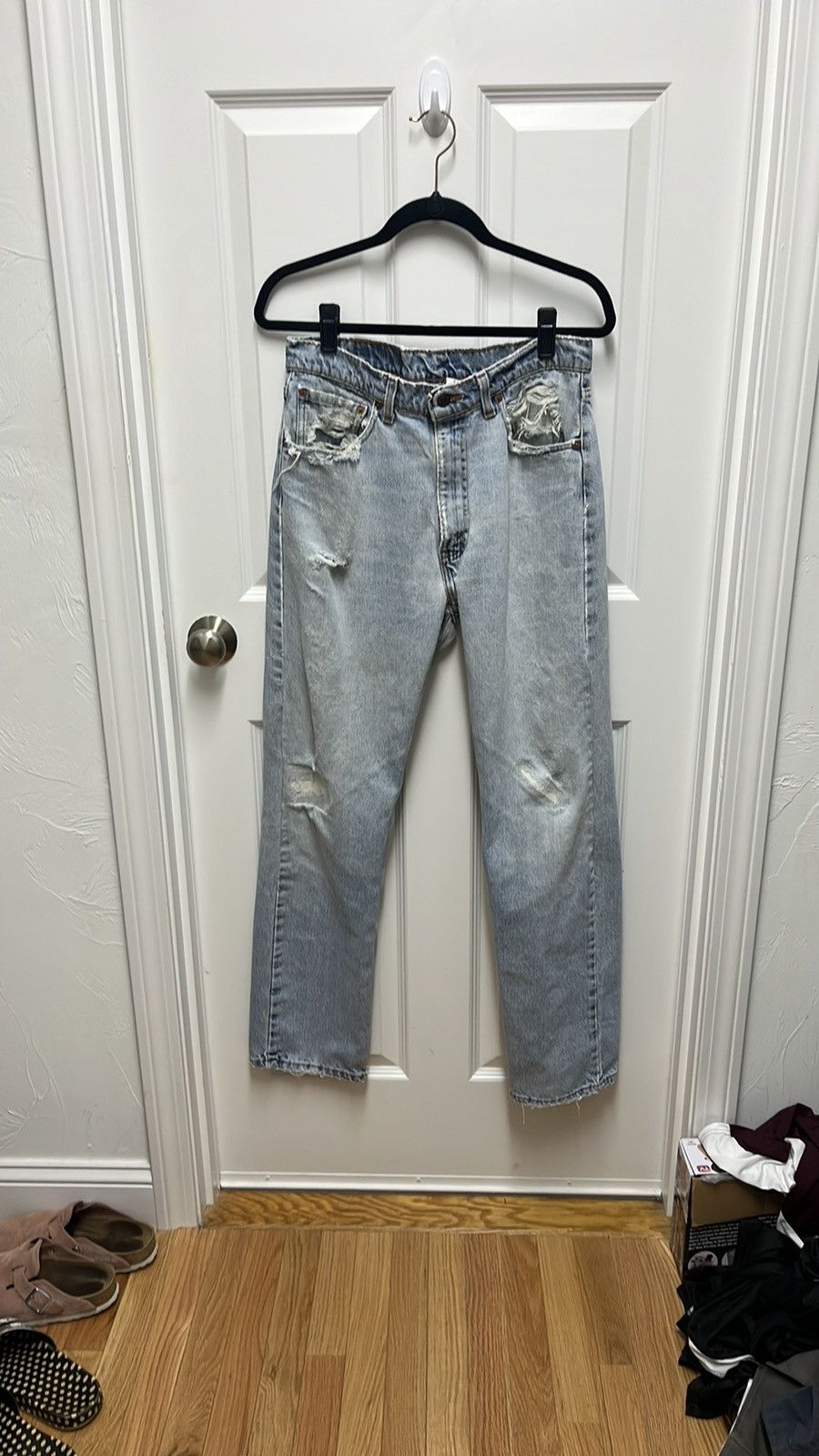 Vintage Vintage 34 x 32 Levi's 505 Regular Fit Straight Leg Jeans