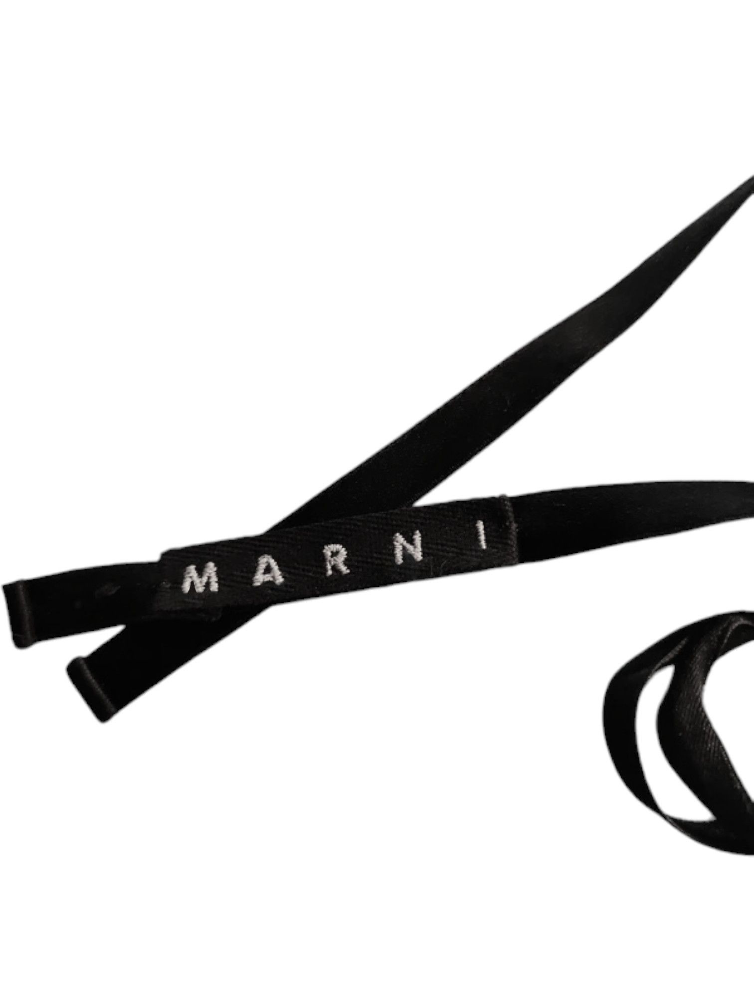 Marni Marni Sculptural Horn Pendant Necklace with Grosgrain Tie Size ONE SIZE - 3 Thumbnail