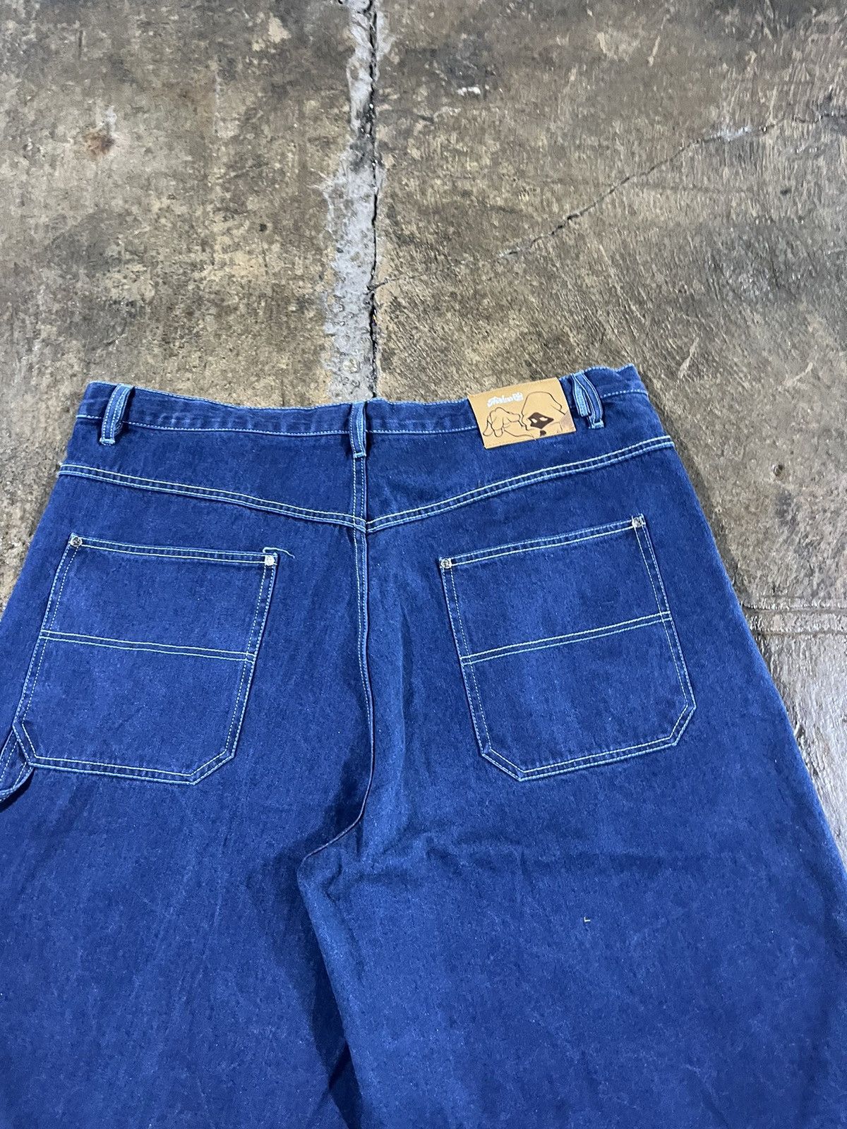JNCO Crazy Y2K Shadow Boy Baggy Jorts Carpenter Skater Shorts Size US 38 / EU 54 - 7 Thumbnail