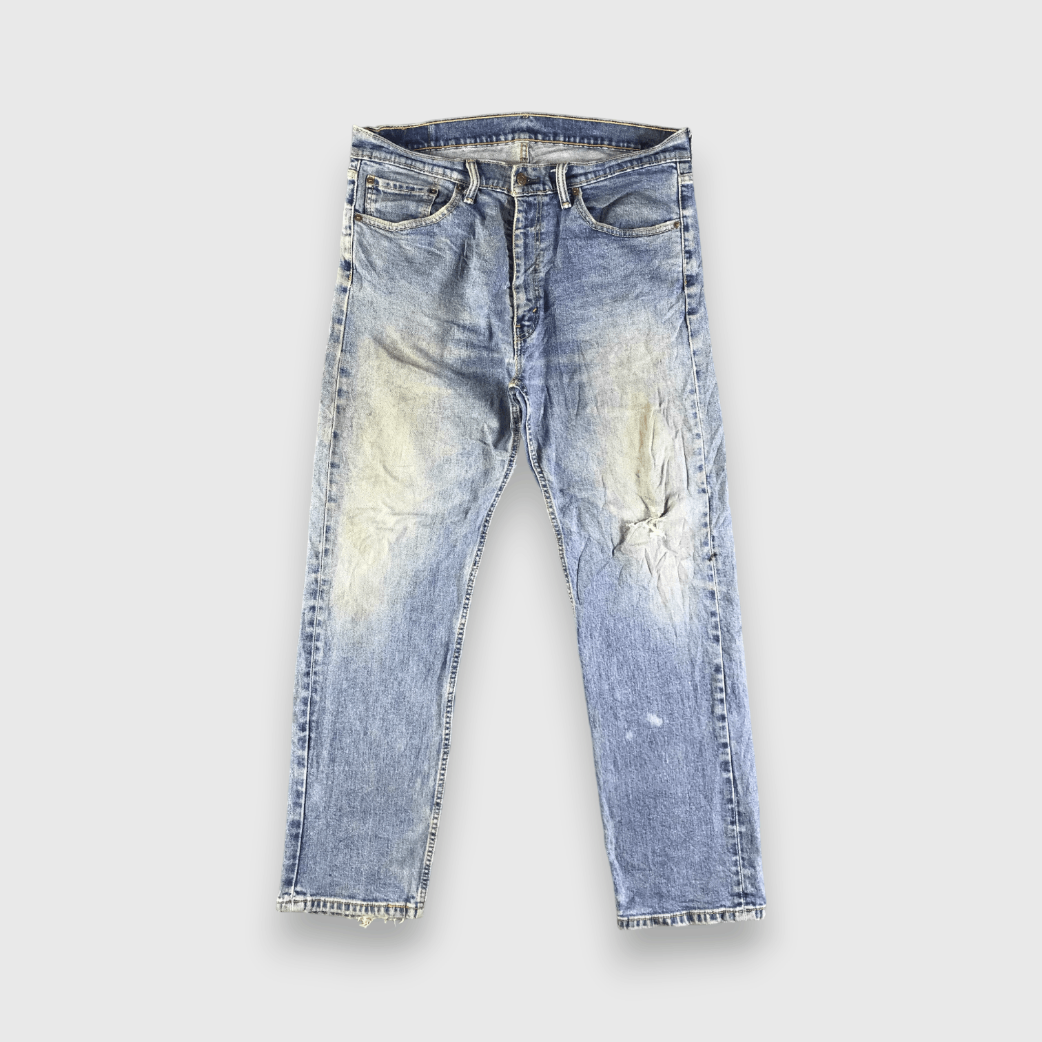 Levi's Vintage Blue Wash Levis 505 Jeans-J4216 Size US 36 / EU 52 - 1 Thumbnail