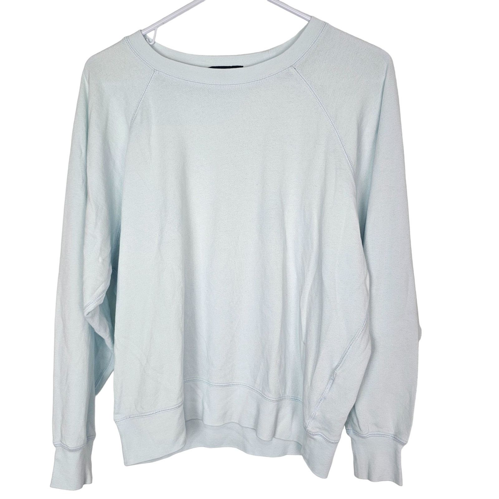 J.Crew J. Crew Womens Pullover Sweatshirt Size XS Light Blue Preppy Size XS / US 0-2 / IT 36-38 - 1 Thumbnail