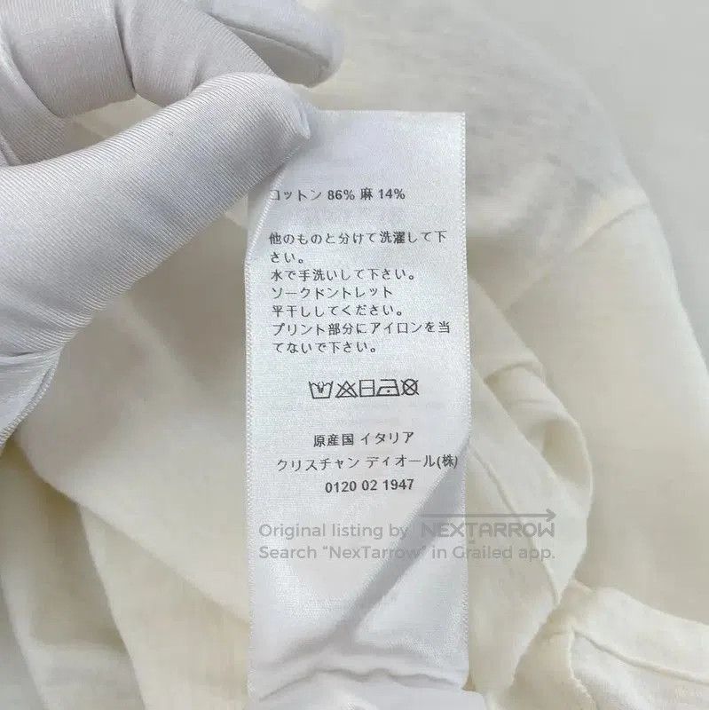 Dior Dior Summer White Cotton Short Sleeve T. Size S / US 4 / IT 40 - 6 Thumbnail