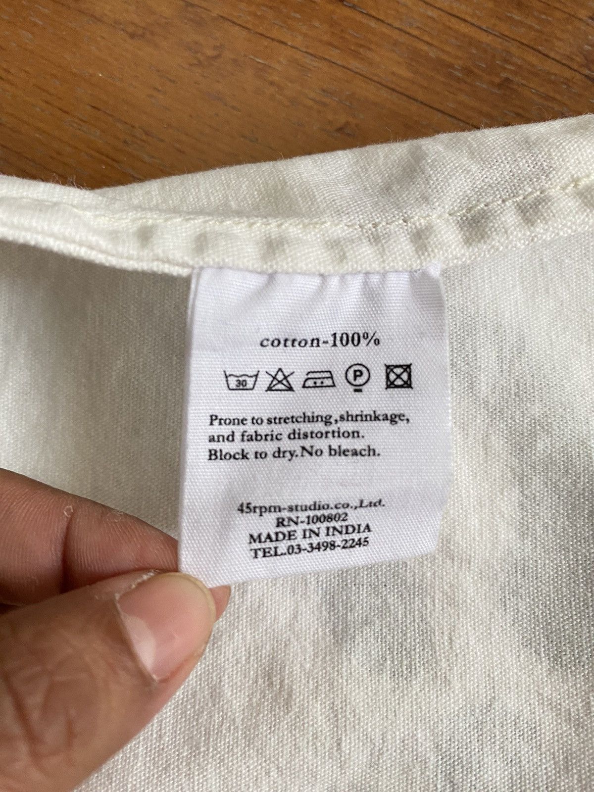 45rpm 45rpm Canvas Tote Bag Size ONE SIZE - 4 Thumbnail
